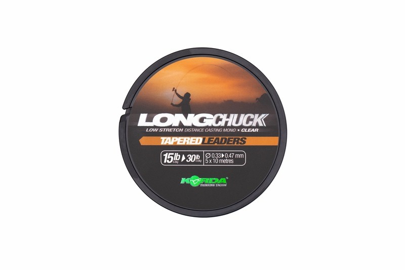 KORDA-LongChuck-Tapered-Leaders-10-30lb0.27-0.47mm-KDCM05-2