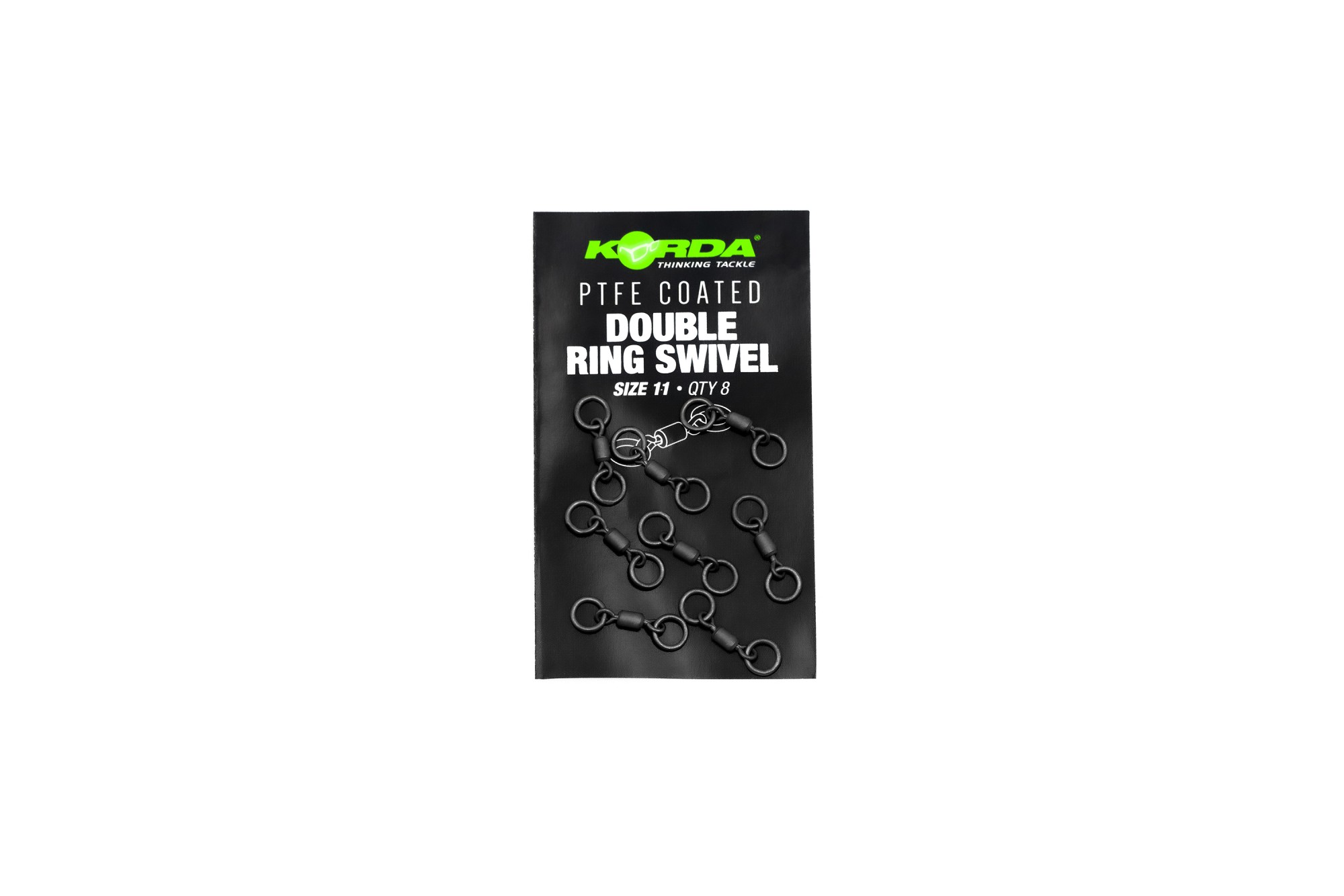 KORDA-PTFE-Double-Ring-Swivel-Size-11-8pcs-KMW006-3