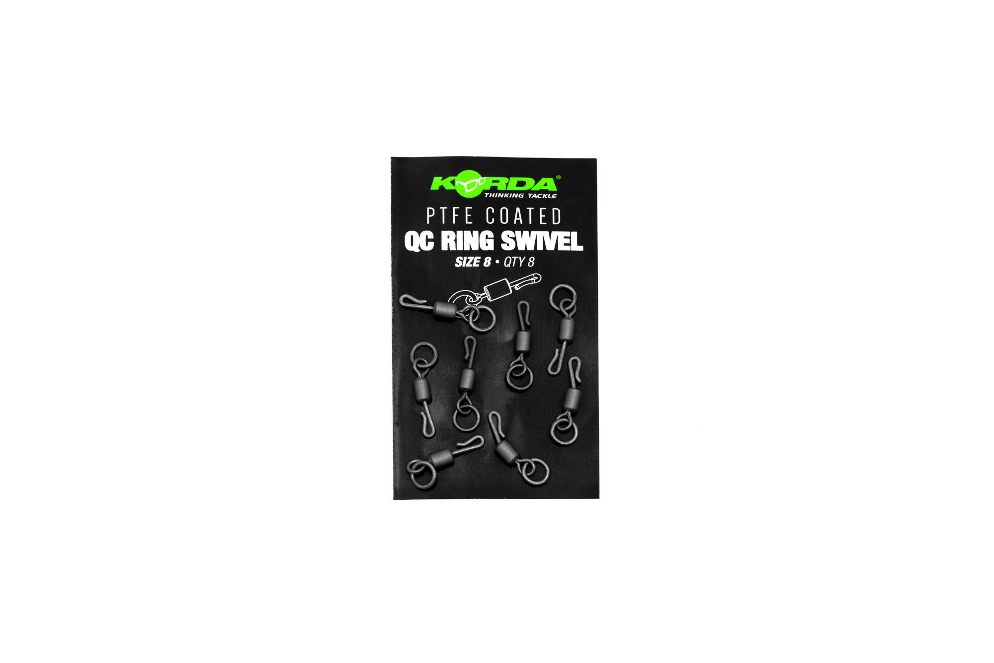 KORDA-PTFE-QC-Ring-Swivel-Size-11-8pcs-KMW003-2