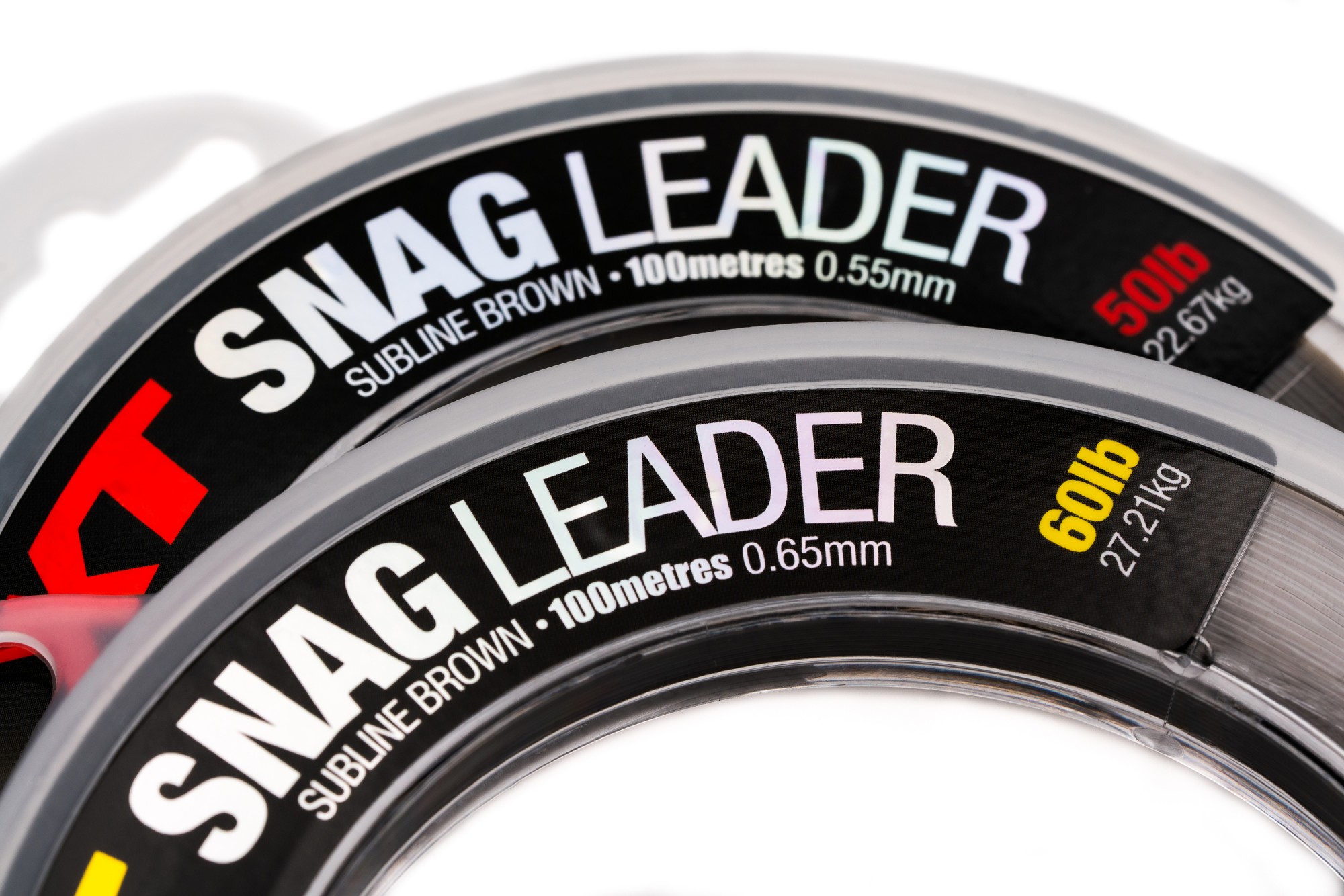 KORDA-XT-Snag-Leader-055mm-50lb-Nylon-100m-SNAG50-2