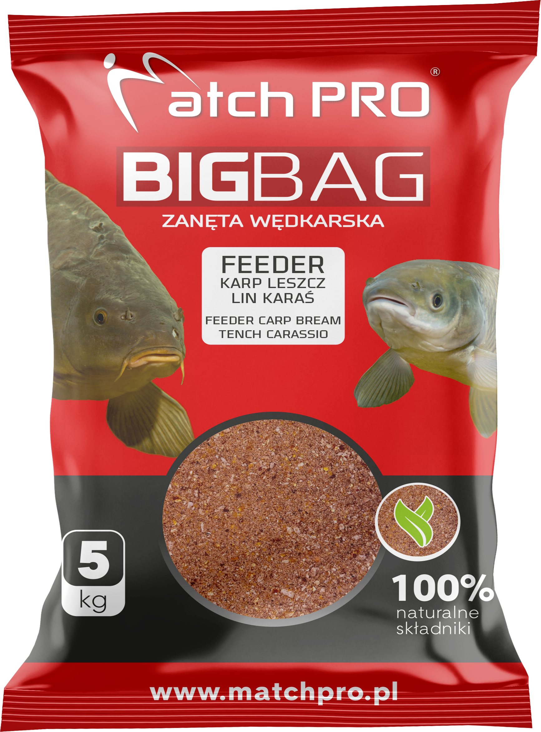 BIG BAG FEEDER KARP LESZCZ LIN KARAŚ Zanęta Ma 5kg