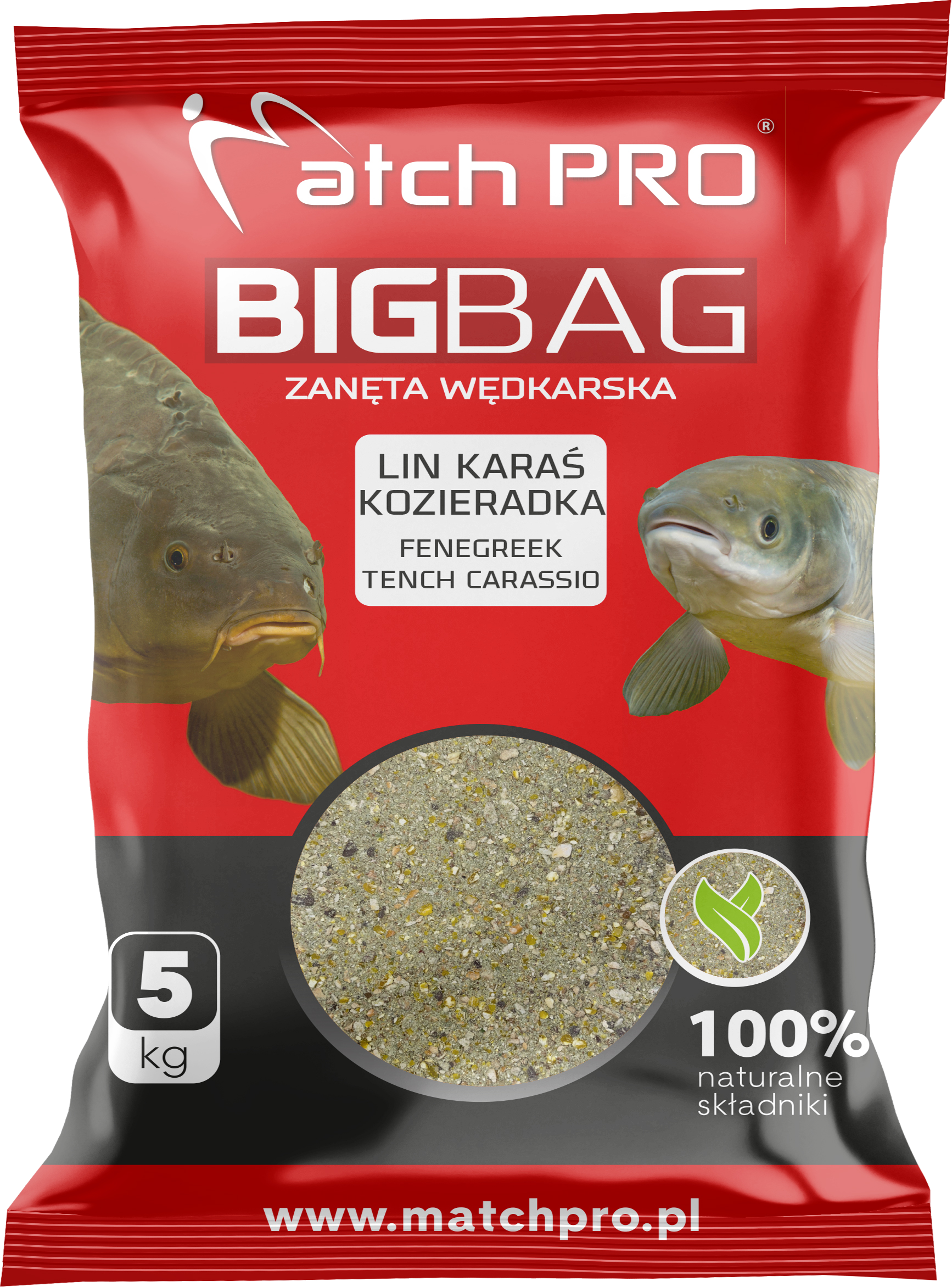 BIG BAG KARAŚ KOZIERADKA Zanęta MatchPro 5kg