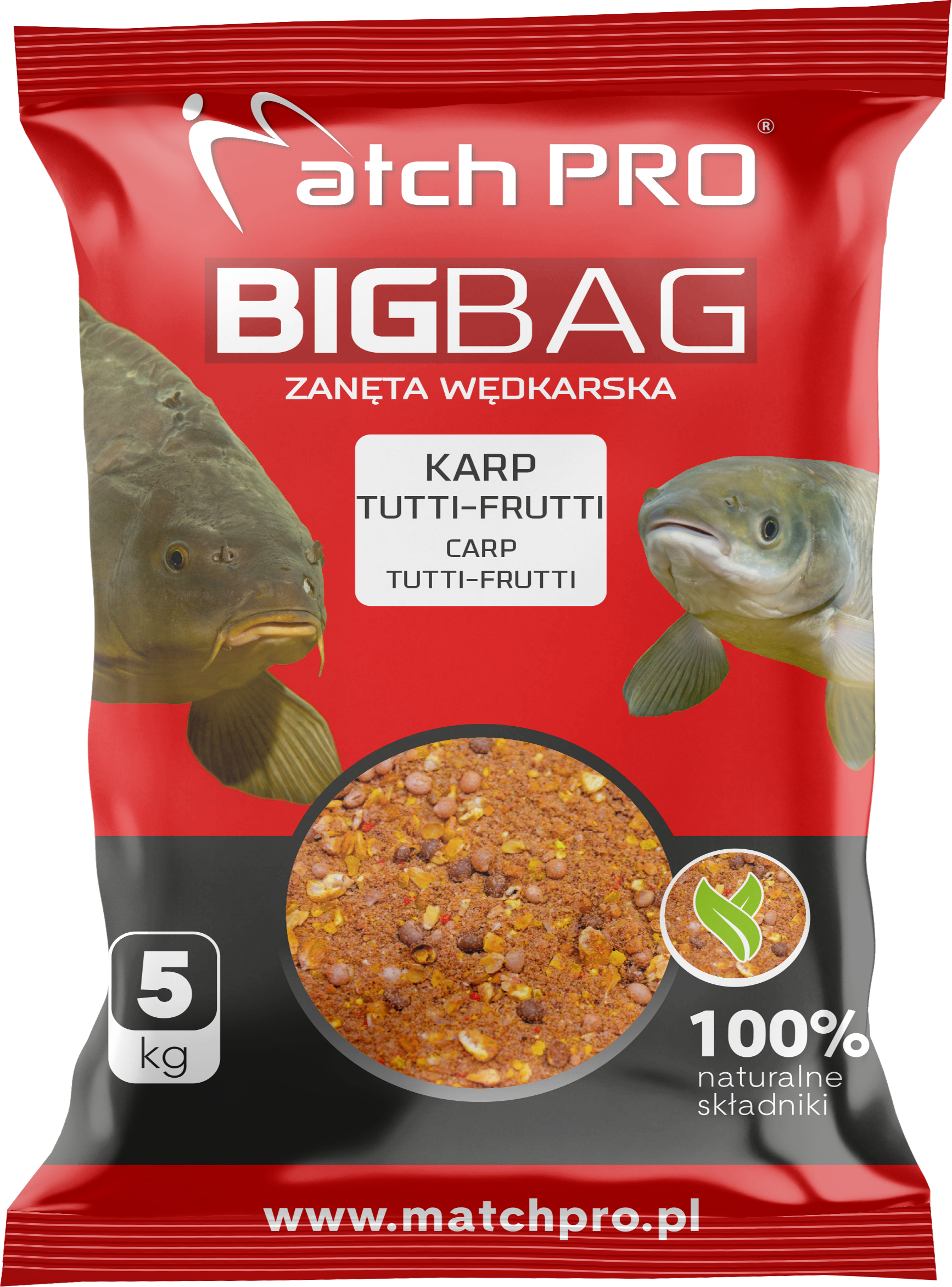 BIG BAG KARP TUTTI – FRUTI Zanęta MatchPro 5kg