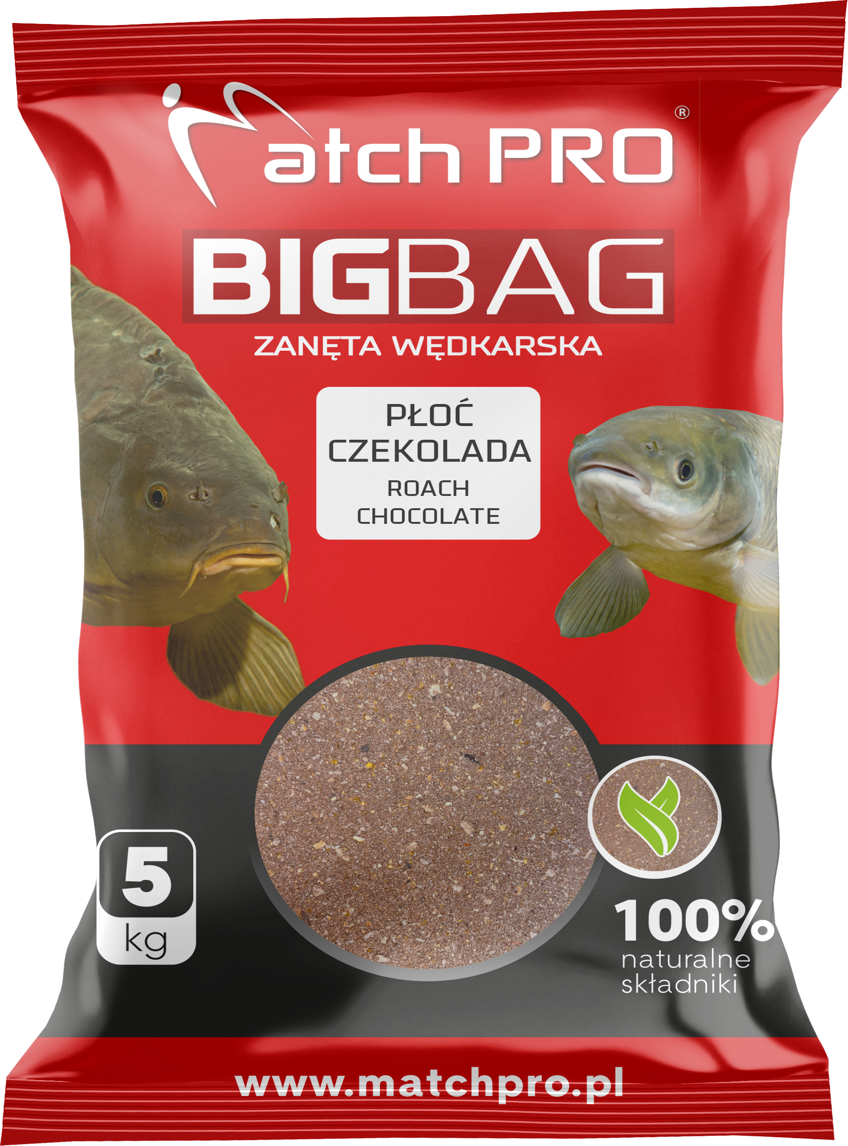 BIG BAG PŁOĆ CZEKOLADA Zanęta MatchPro 5kg