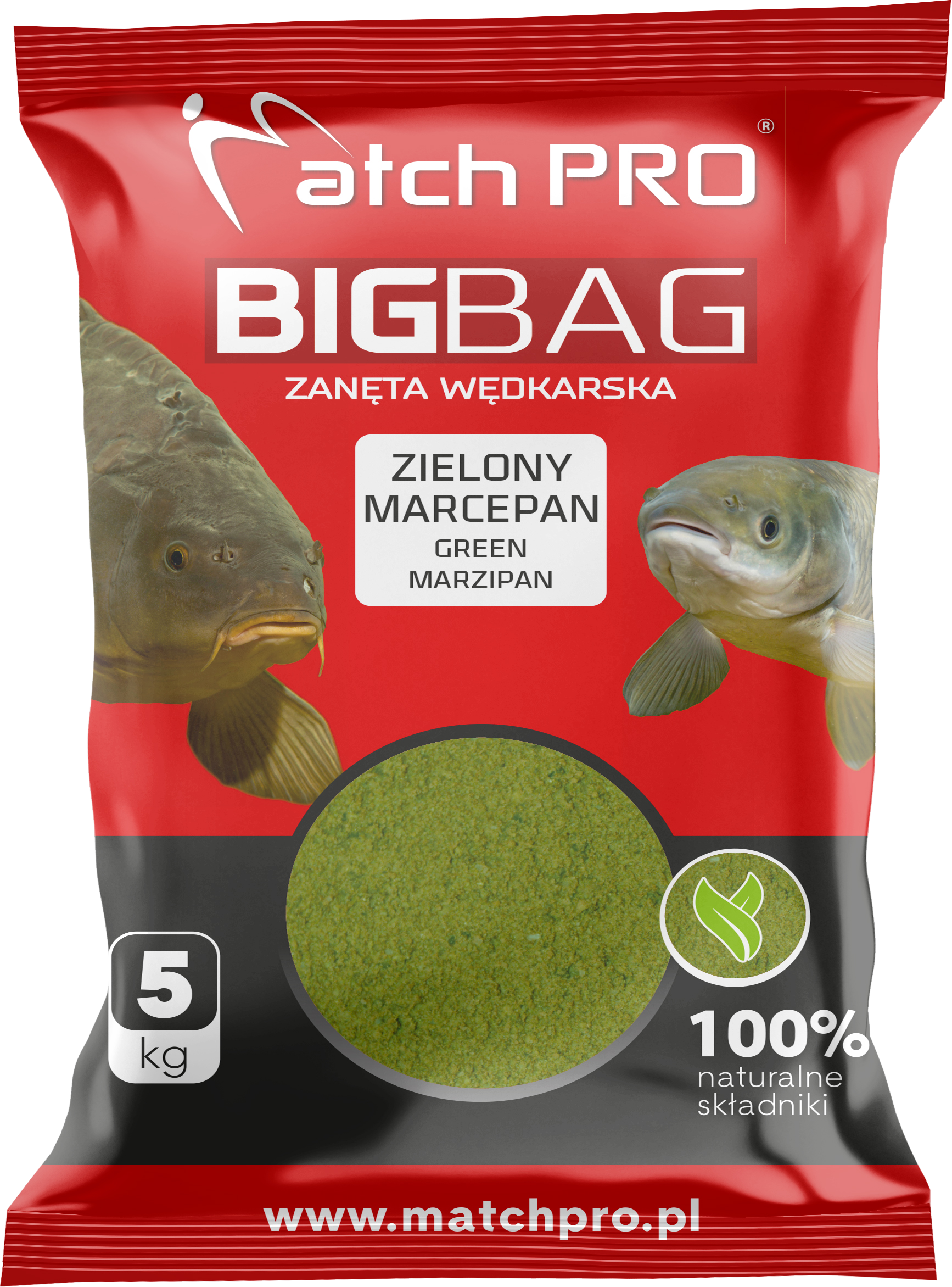 BIG BAG ZIELONY MARCEPAN Zanęta MatchPro 5kg