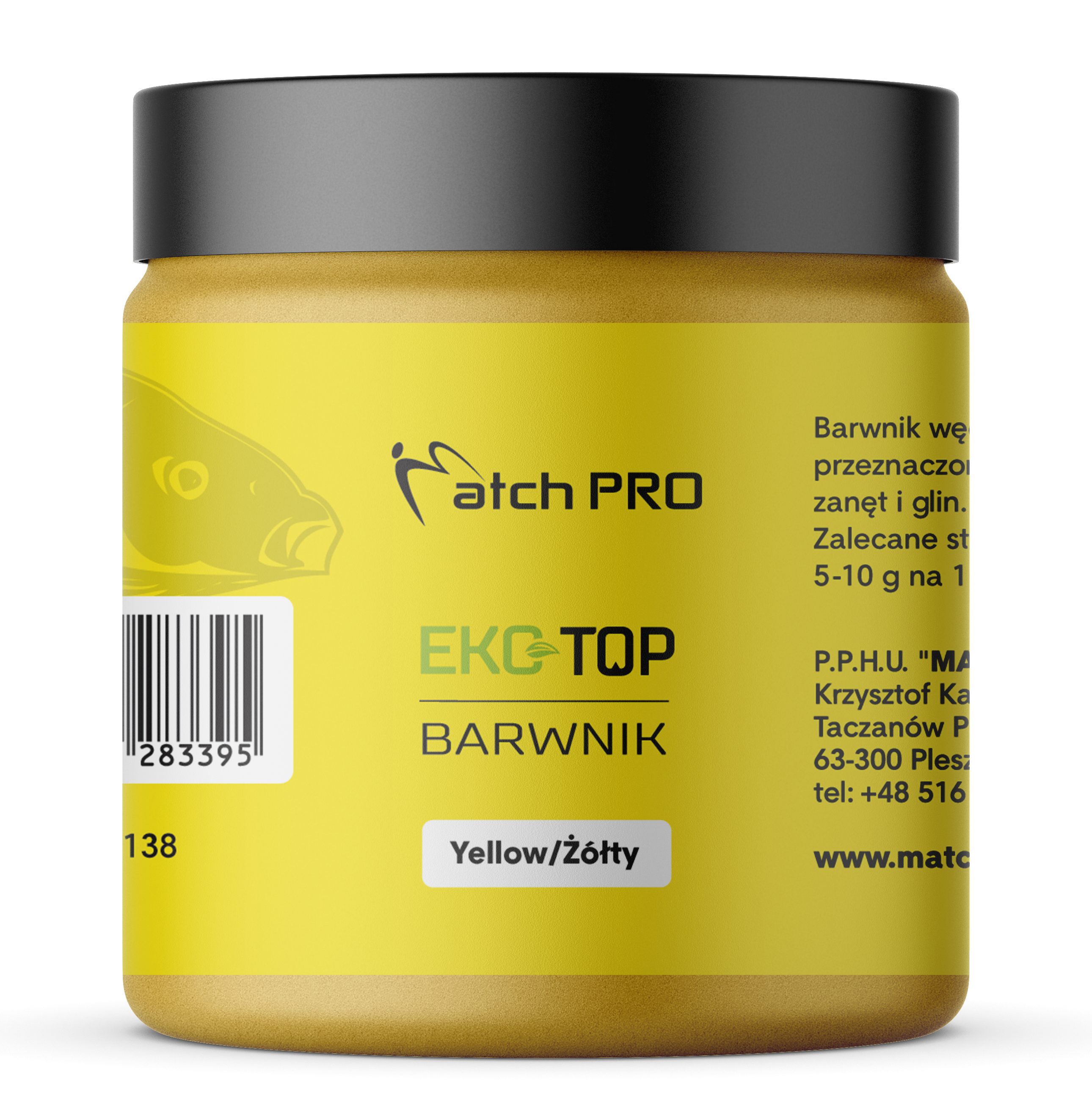 Barwnik Zanętowy EKO-TOP Matchpro Żółty 120g