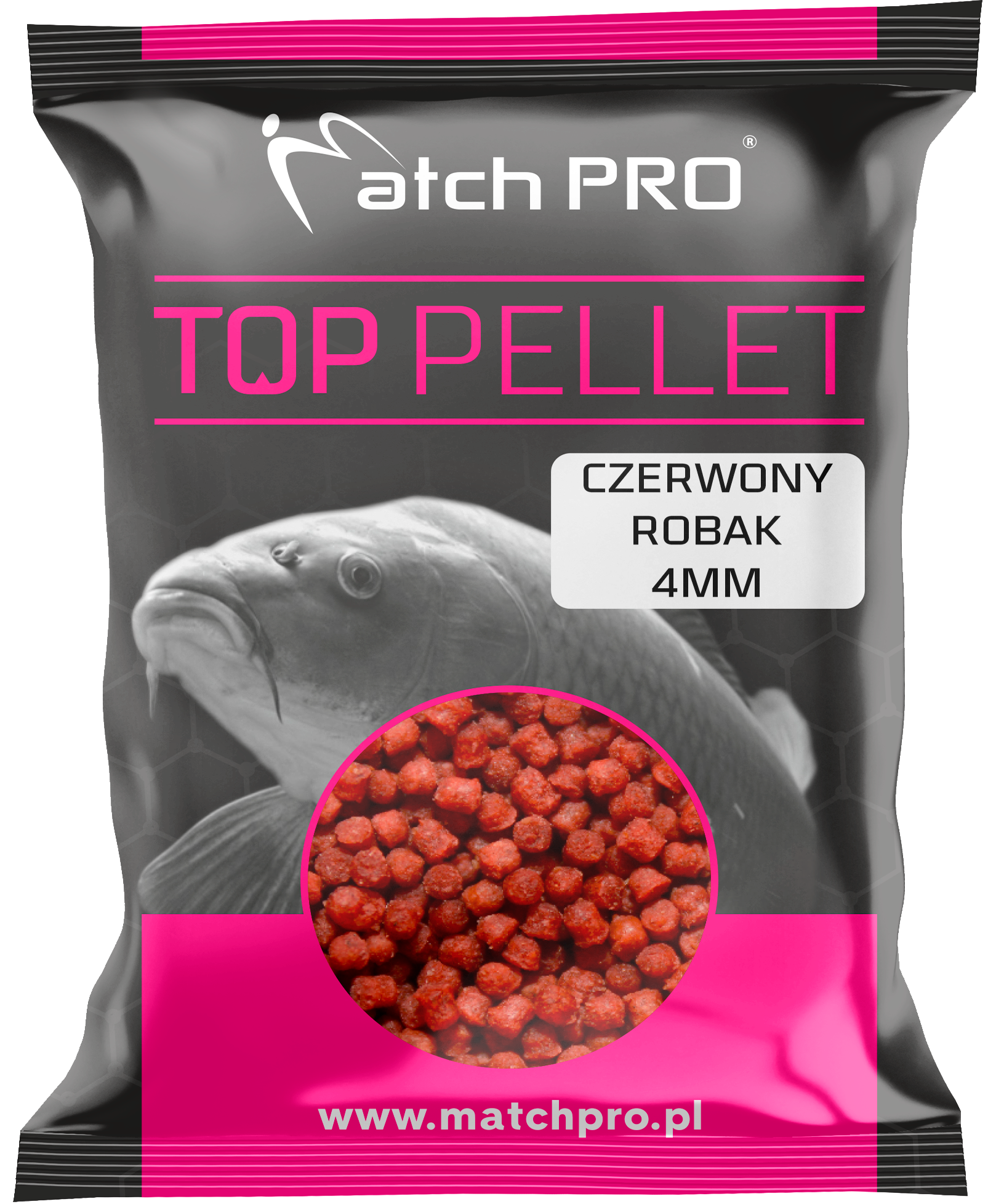 CZERWONY ROBAK 4mm Pellet MatchPro 700g