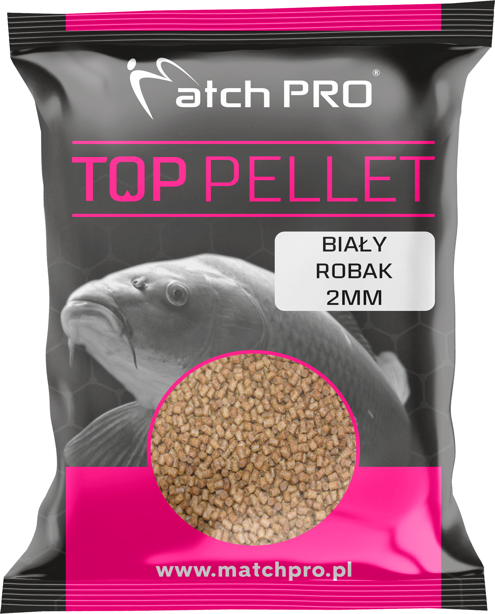 DUO BIAŁY ROBAK 2mm Pellet MatchPro 700g