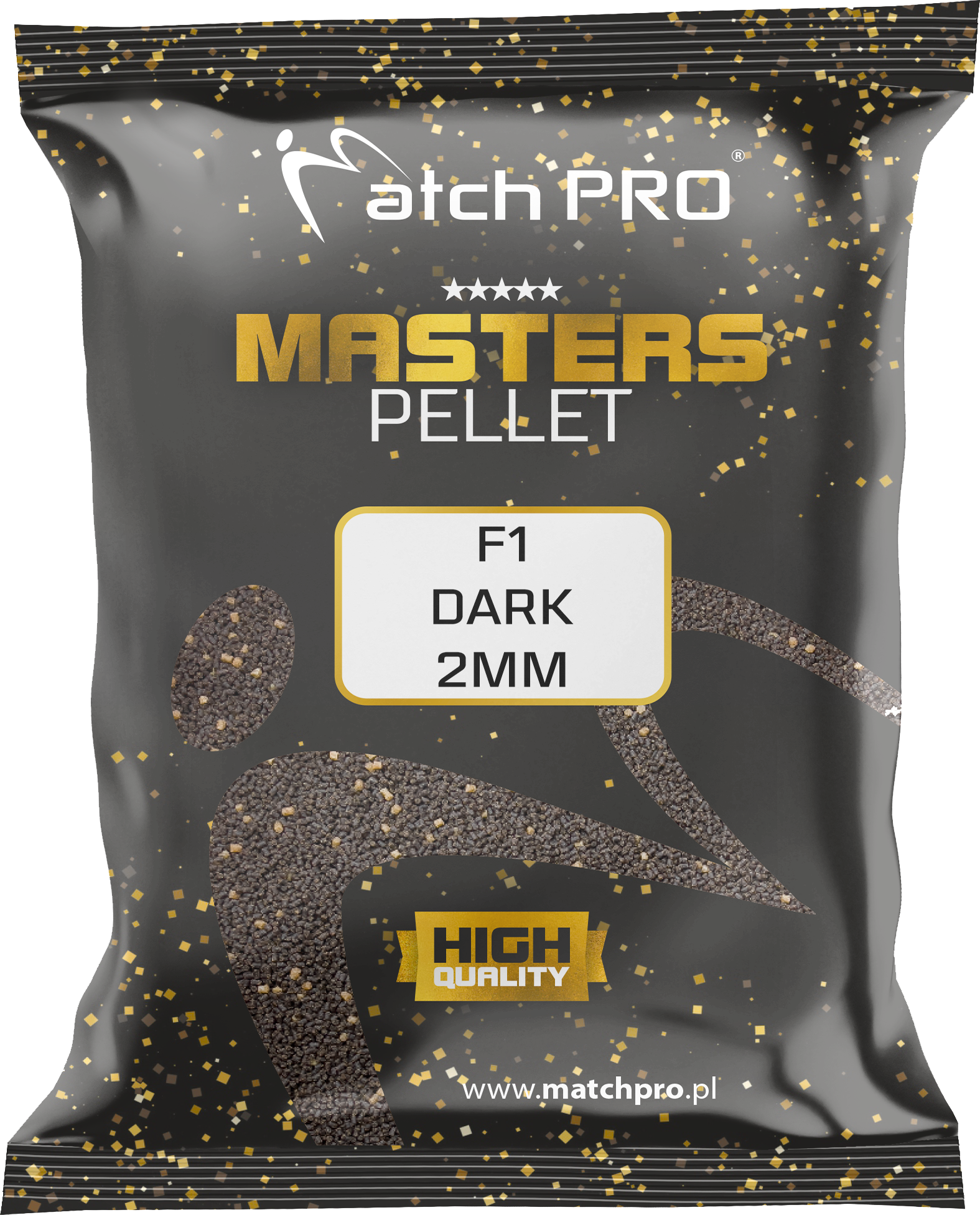 F1 DARK 2mm PELLET MASTERS MatchPro 700g