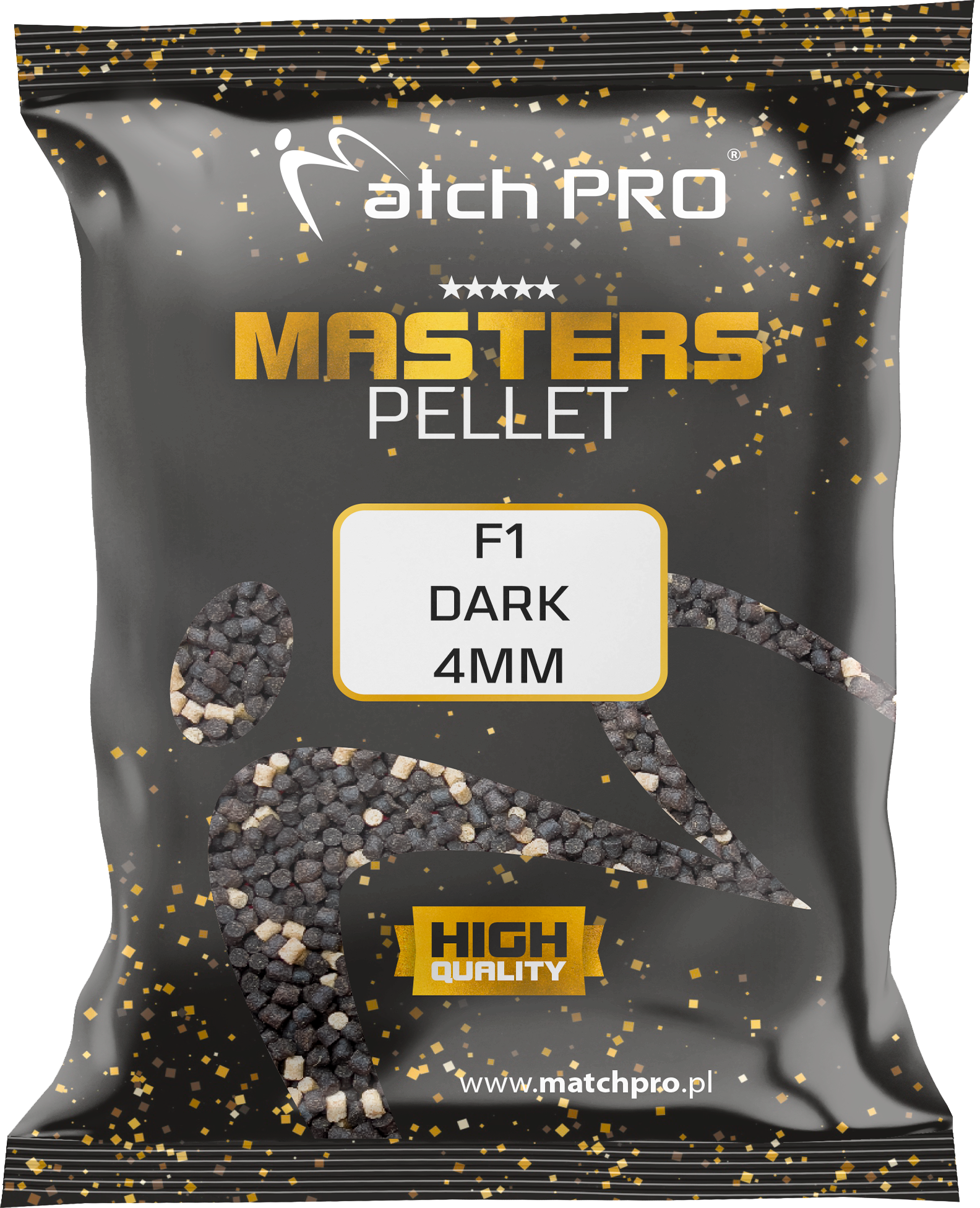 F1 DARK 4mm PELLET MASTERS MatchPro 700g