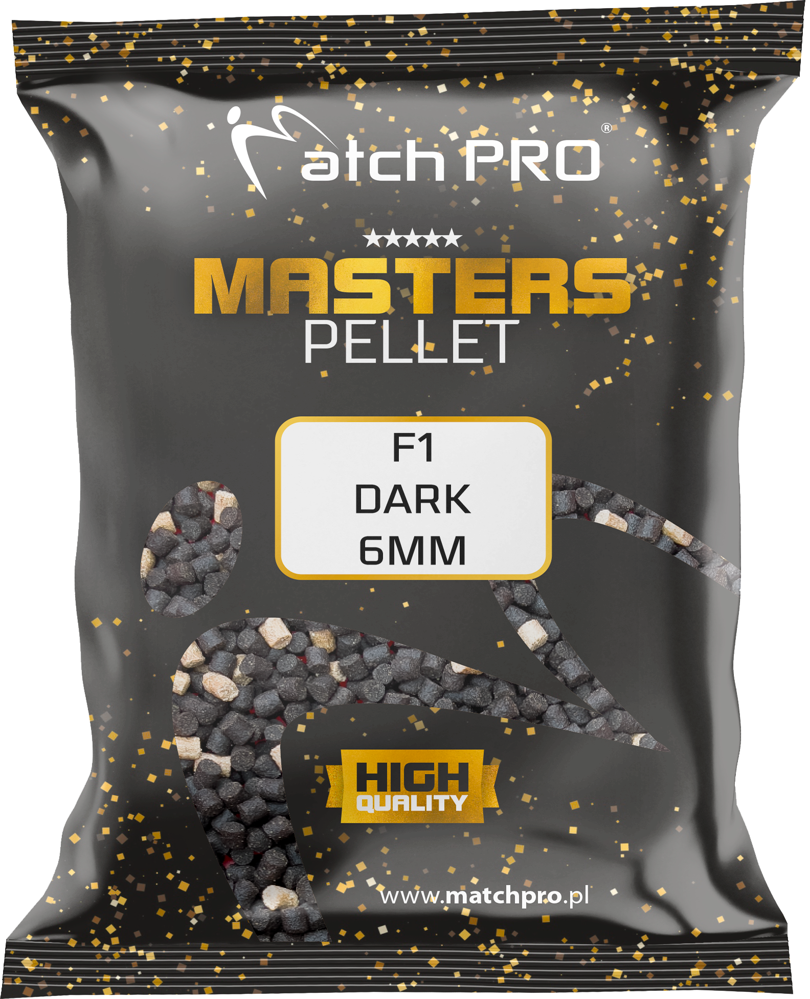 F1 DARK 6mm PELLET MASTERS MatchPro 700g