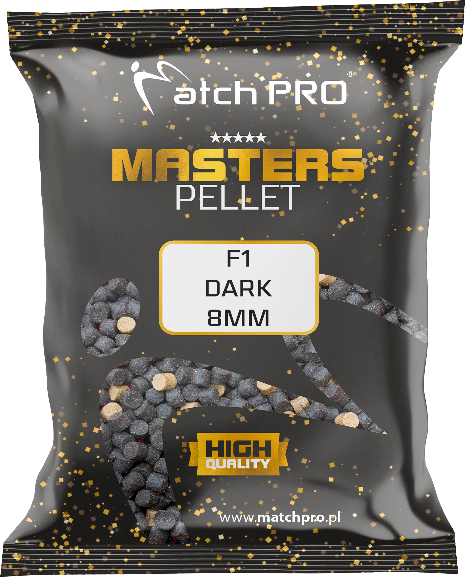 F1 DARK 8mm PELLET MASTERS MatchPro 700g