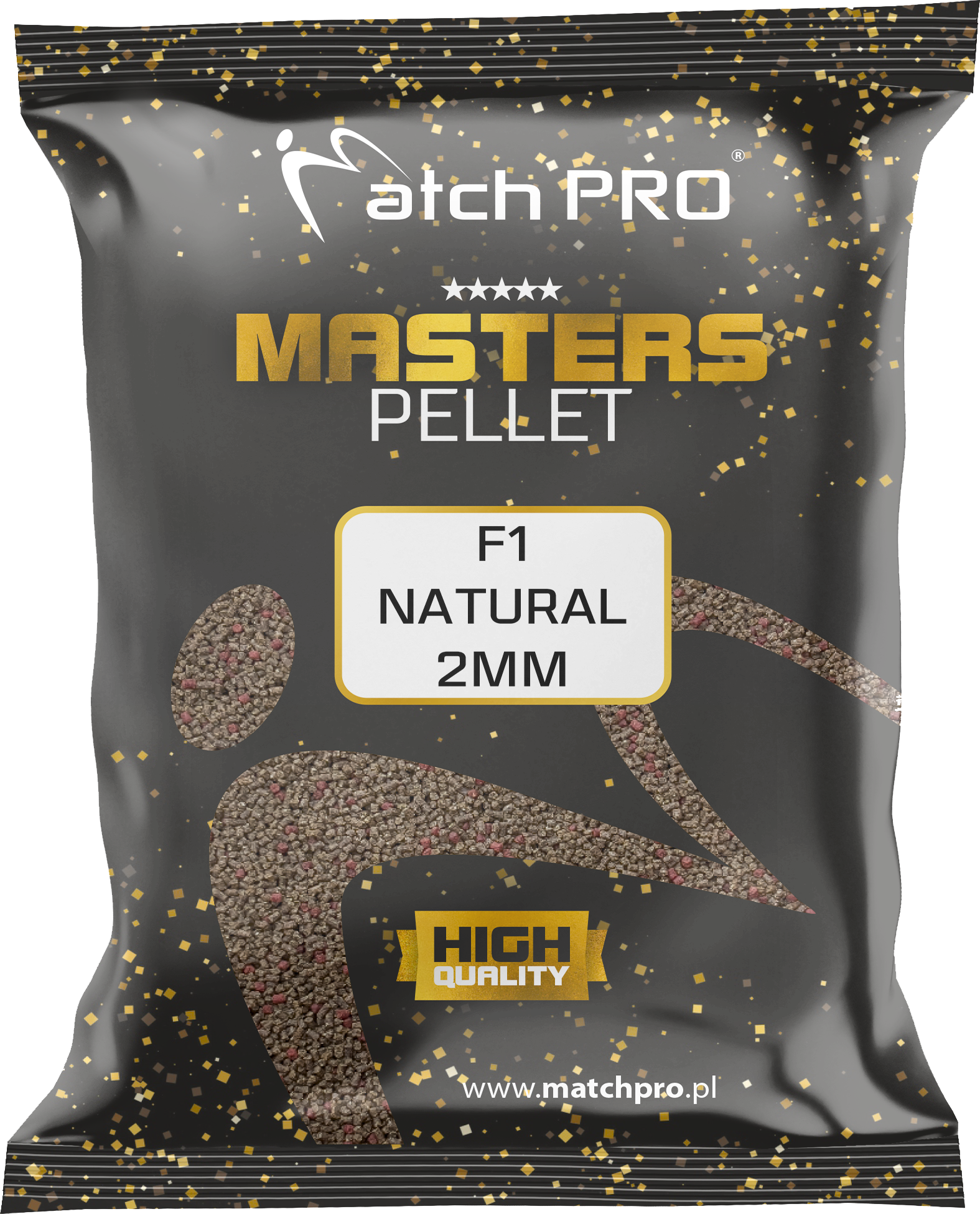 F1 NATURAL 2mm PELLET MASTERS MatchPro 700g