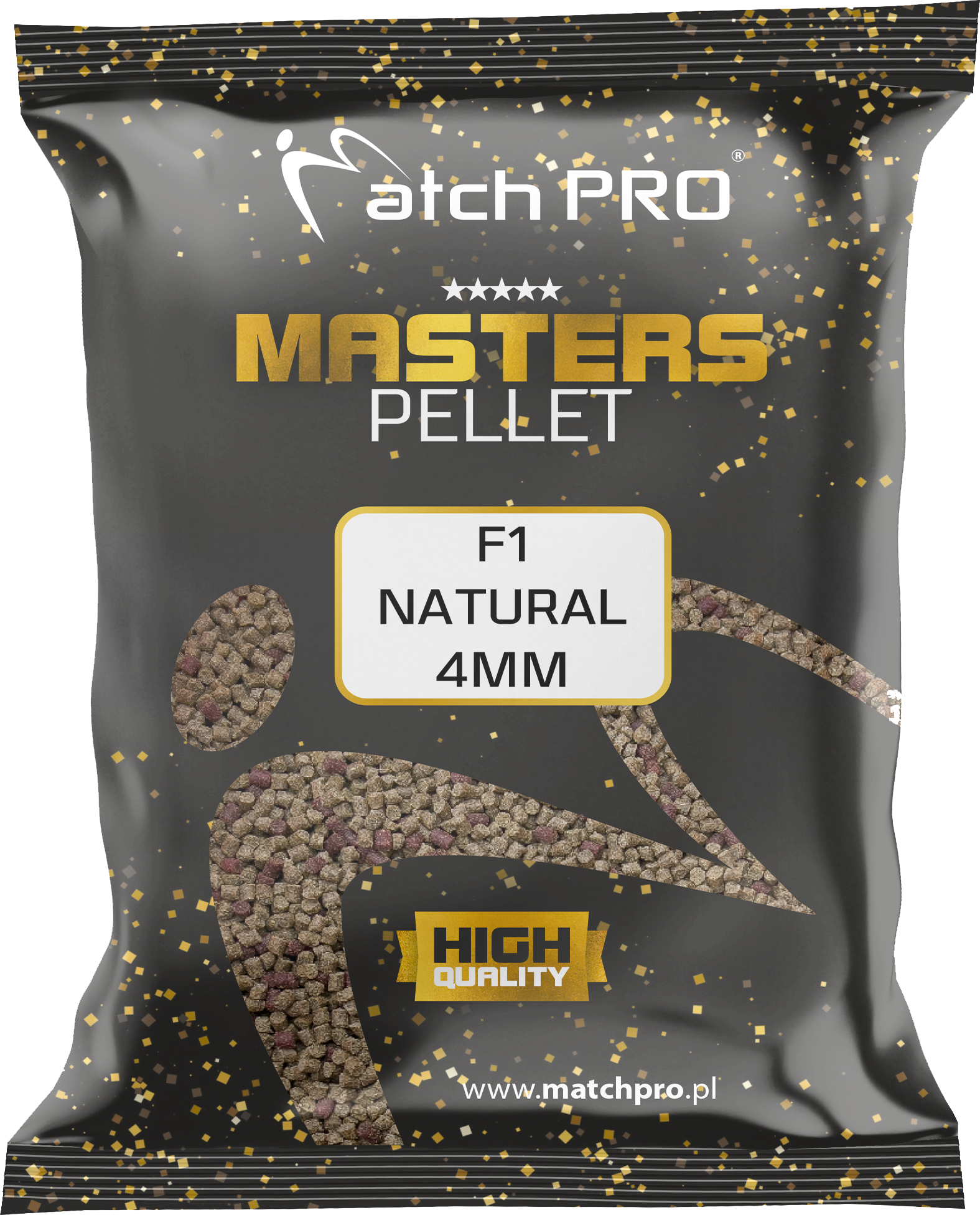 F1 NATURAL 4mm PELLET MASTERS MatchPro 700g