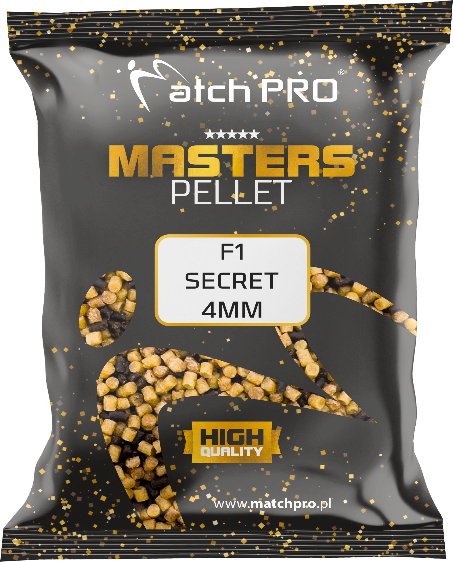 F1 SECRET 4mm PELLET MASTERS MatchPro 700g