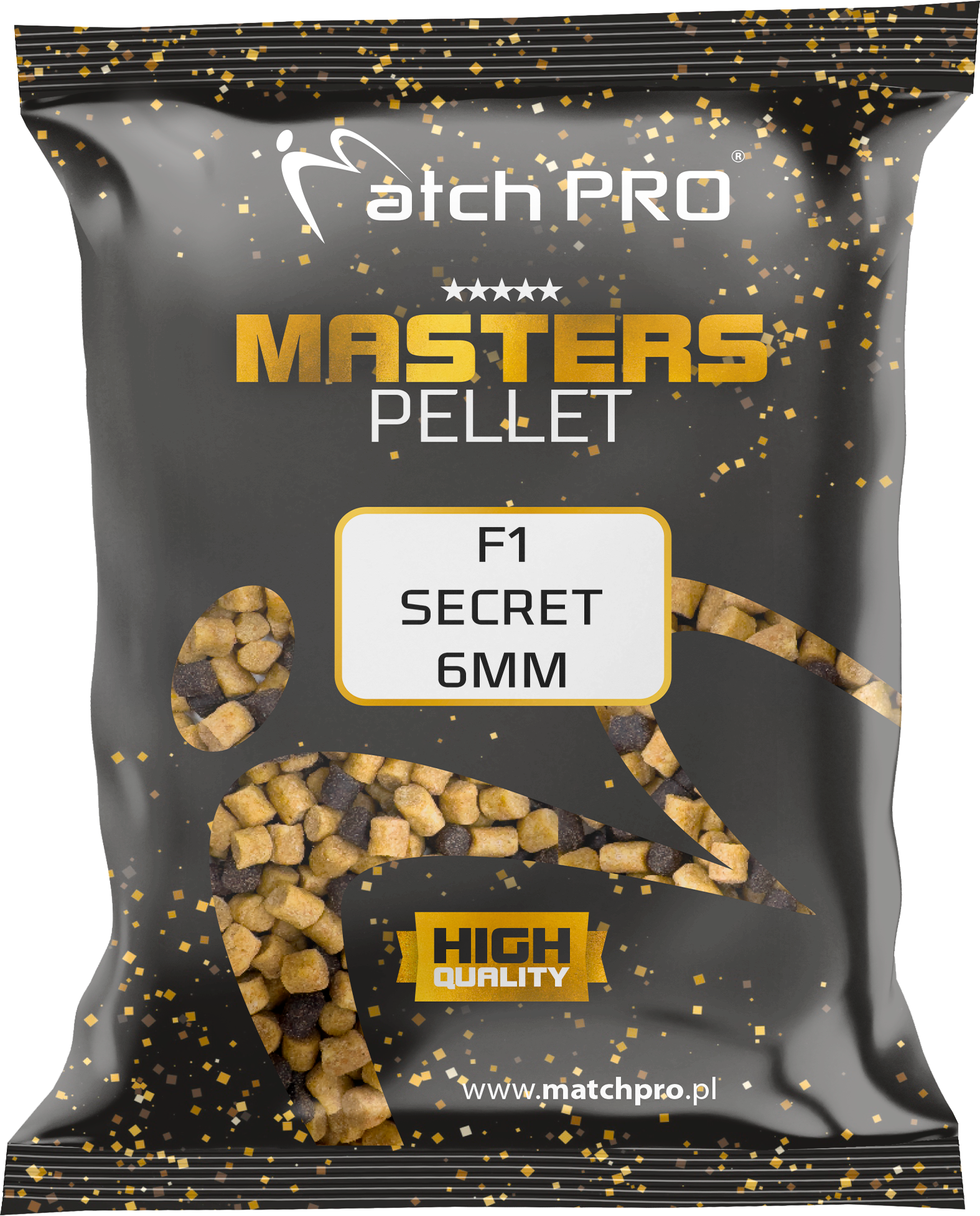 F1 SECRET 6mm PELLET MASTERS MatchPro 700g