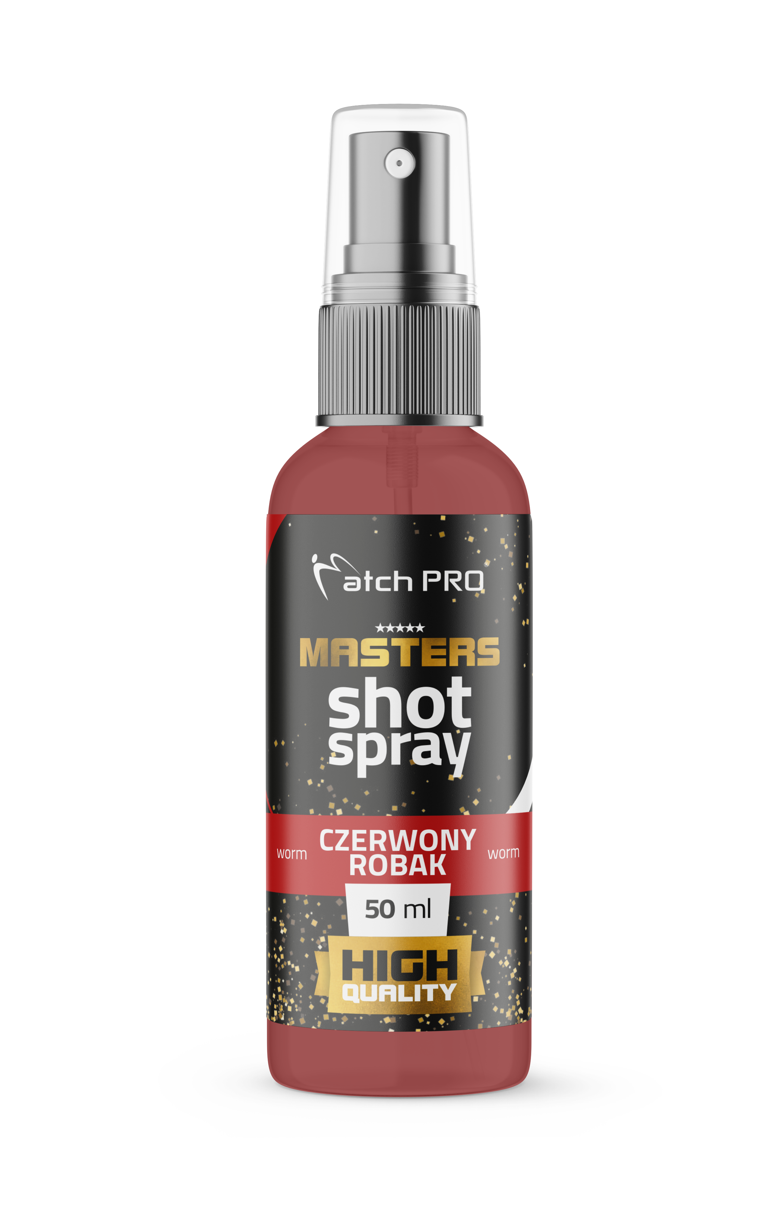 MASTERS SHOT SPRAY CZERWONY ROBAK MatchPro 50ml