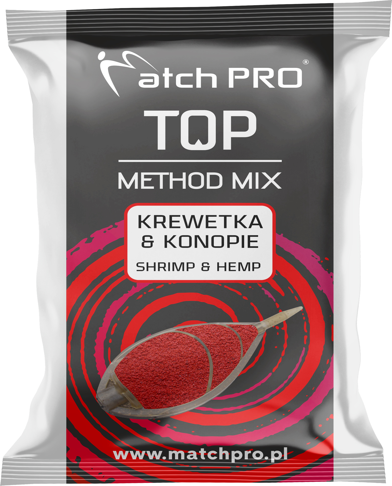 METHODMIX KREWETKA & KONOPIE Zanęta MatchPro 700g