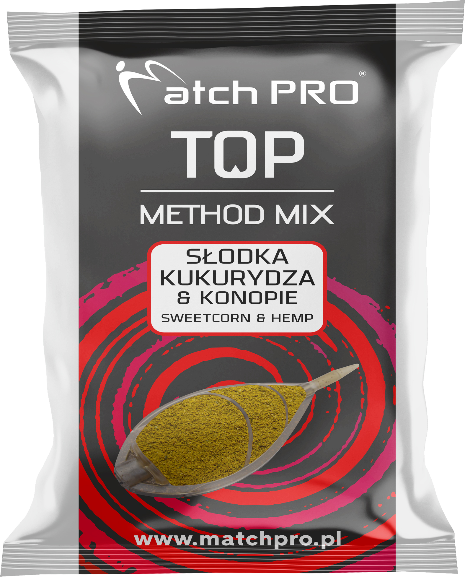 METHODMIX SŁODKA KUKURYDZA & KONOPIE Zanęta MatchPro 700g