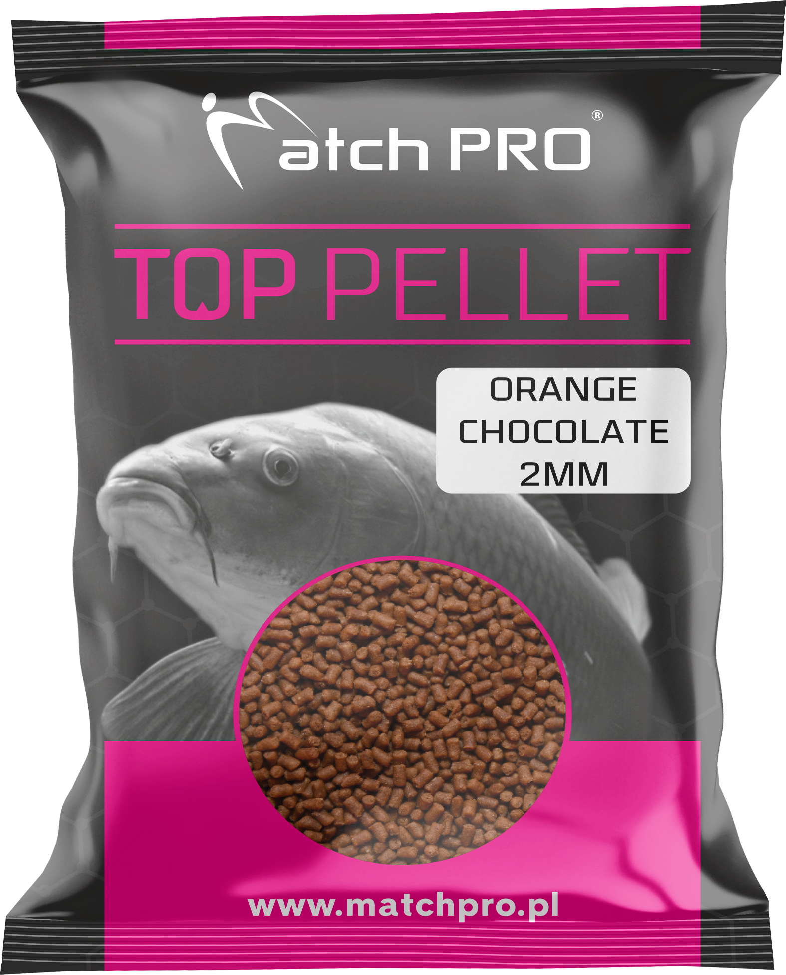 ORANGE CHOCOLATE 2mm Pellet MatchPro 700g