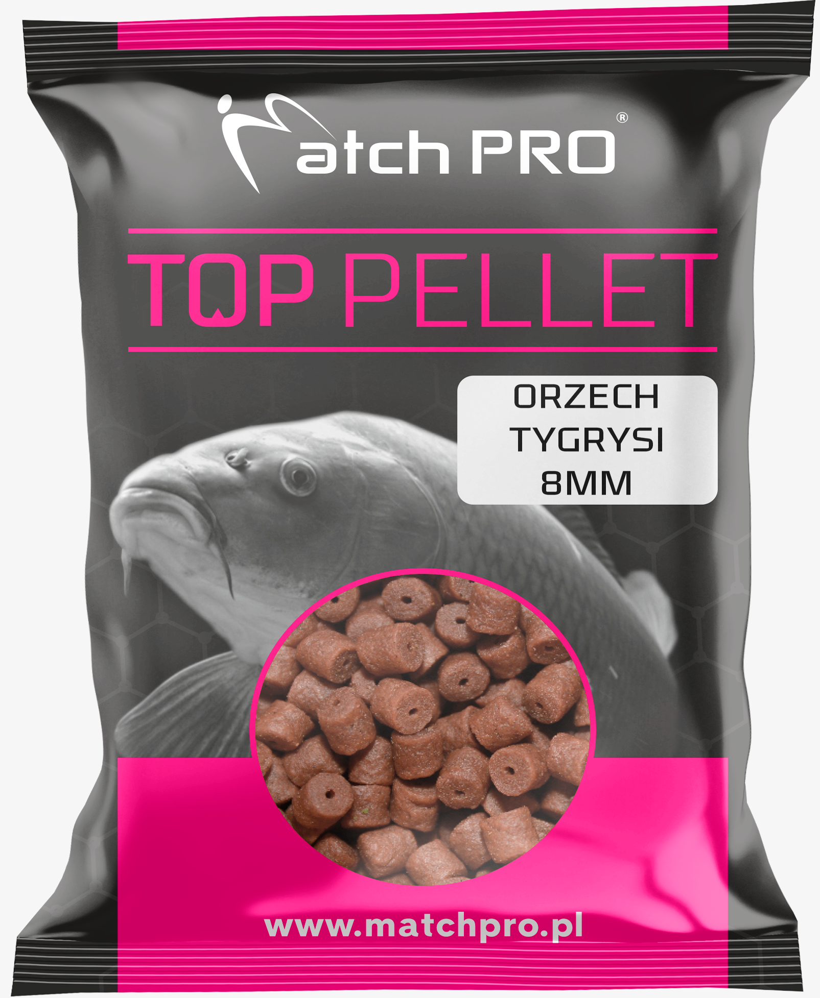 ORZECH TYGRYSI 8mm DRILLED Pellet MatchPro 700g