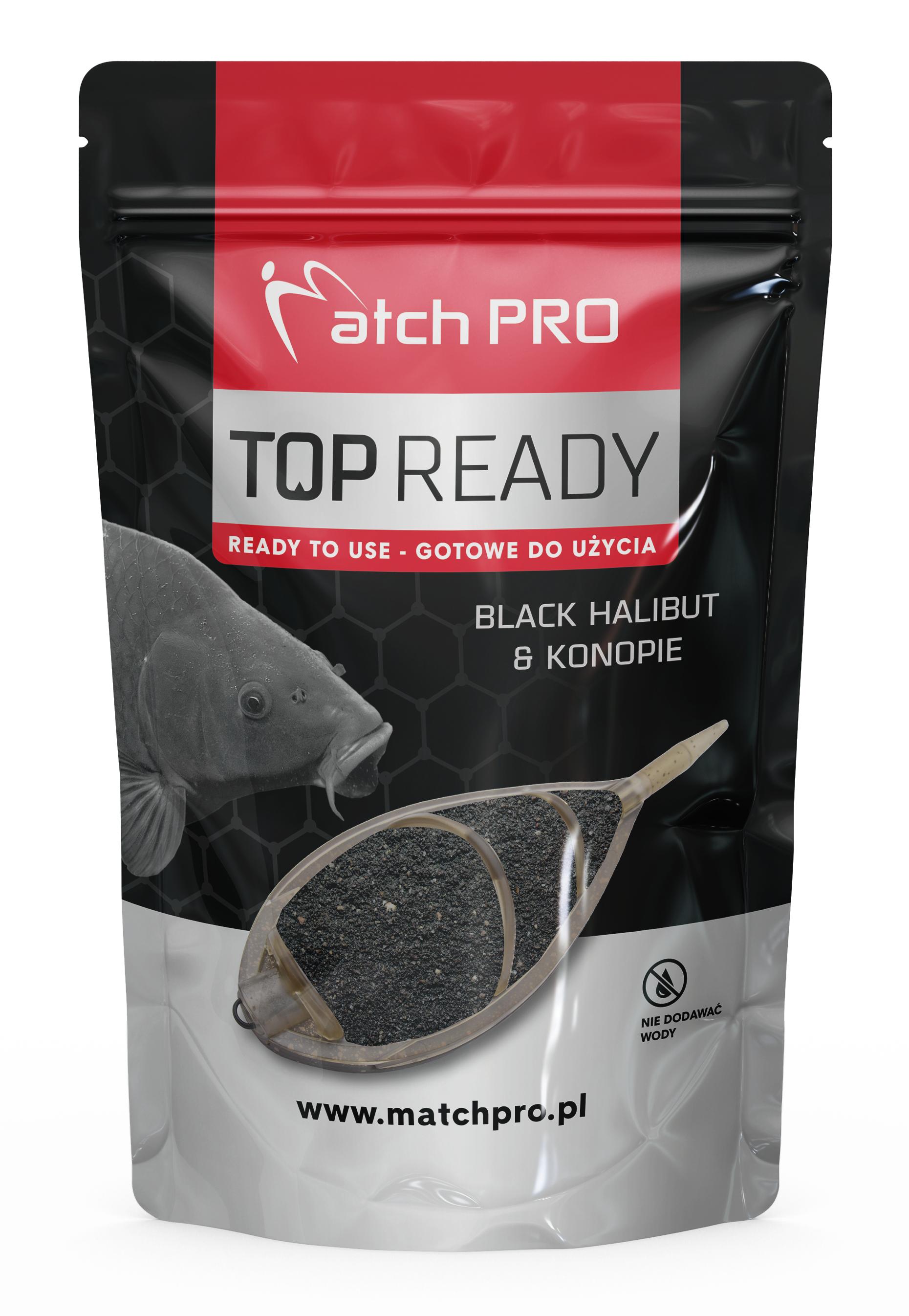 READY METHODMIX BLACK HALIBUT & KONOPIE MatchPro 700g