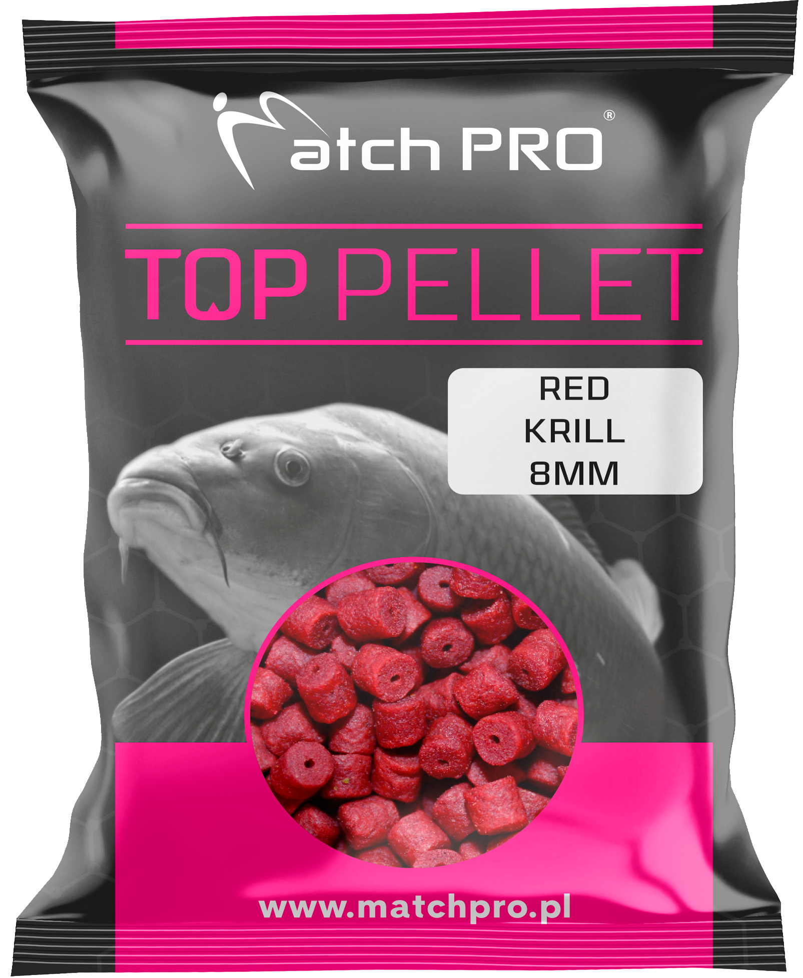 RED KRILL Drilled 8mm Pellet MatchPro 700g