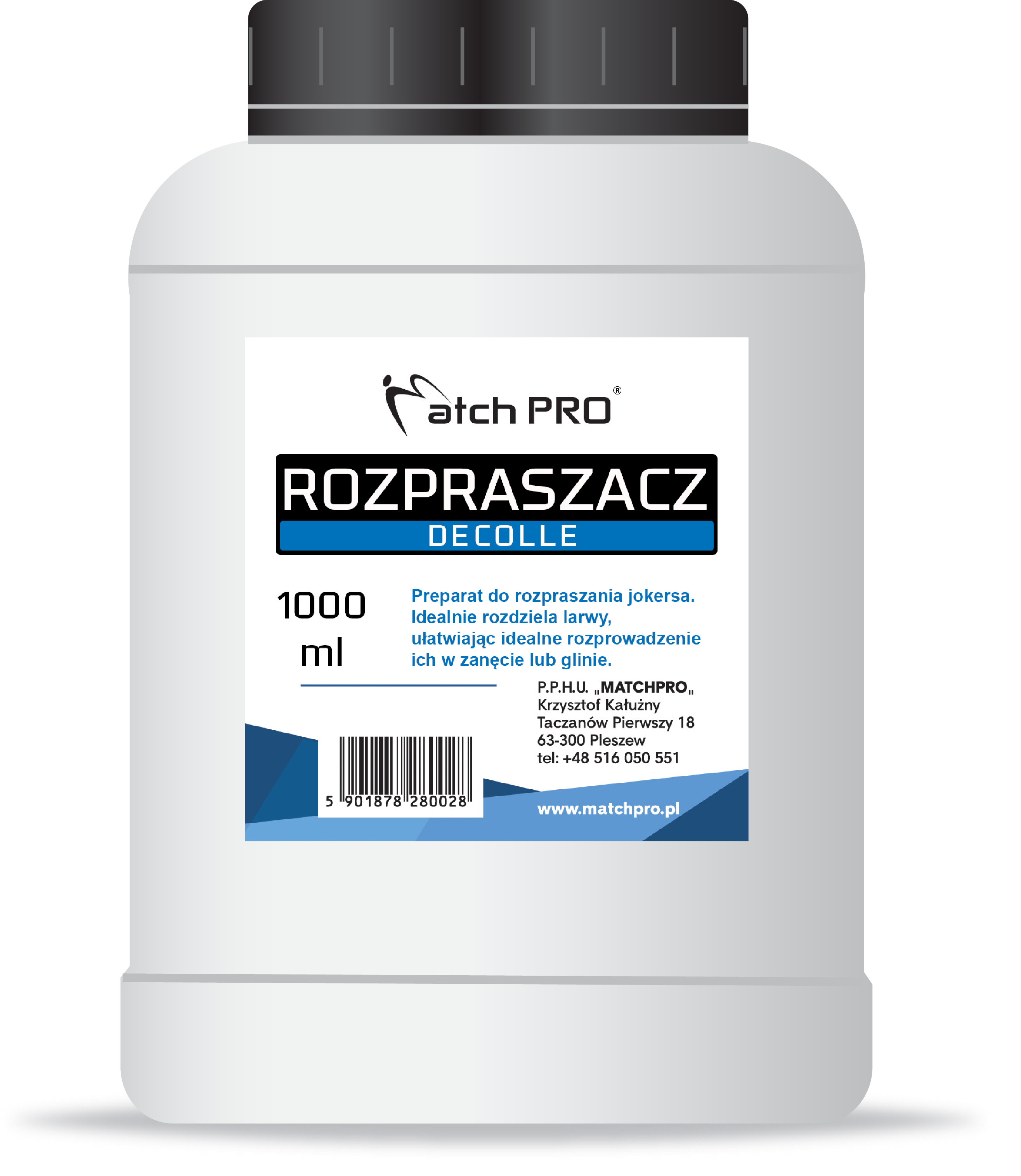 Rozpraszacz do Ochotki DECOLLE Matchpro 1000ml Opakowanie Plastikowe