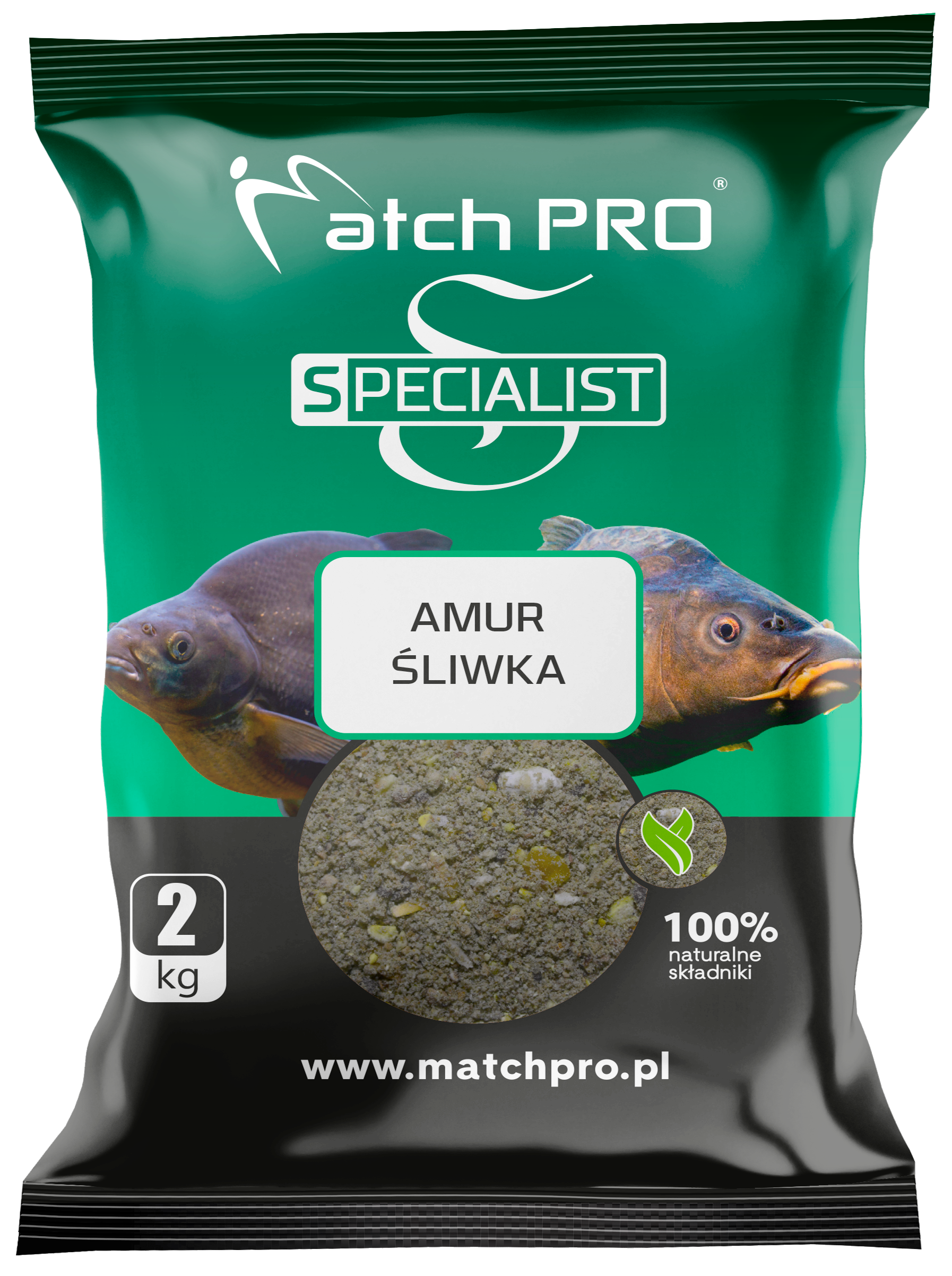 SPECIALIST AMUR ŚLIWKA Zanęta MatchPro 2kg