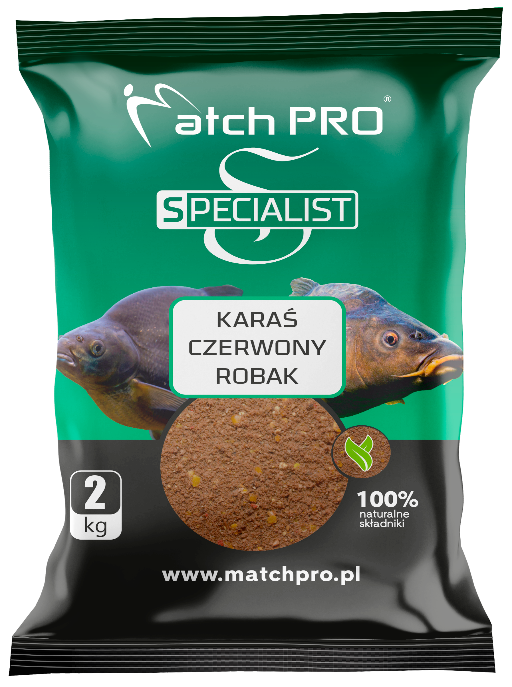 SPECIALIST KARAŚ CZERWONY ROBAK Zanęta MatchPro 2kg