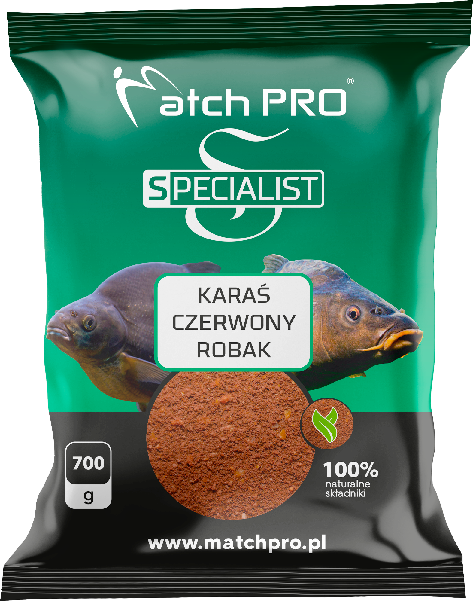 SPECIALIST KARAŚ CZERWONY ROBAK Zanęta MatchPro 700g