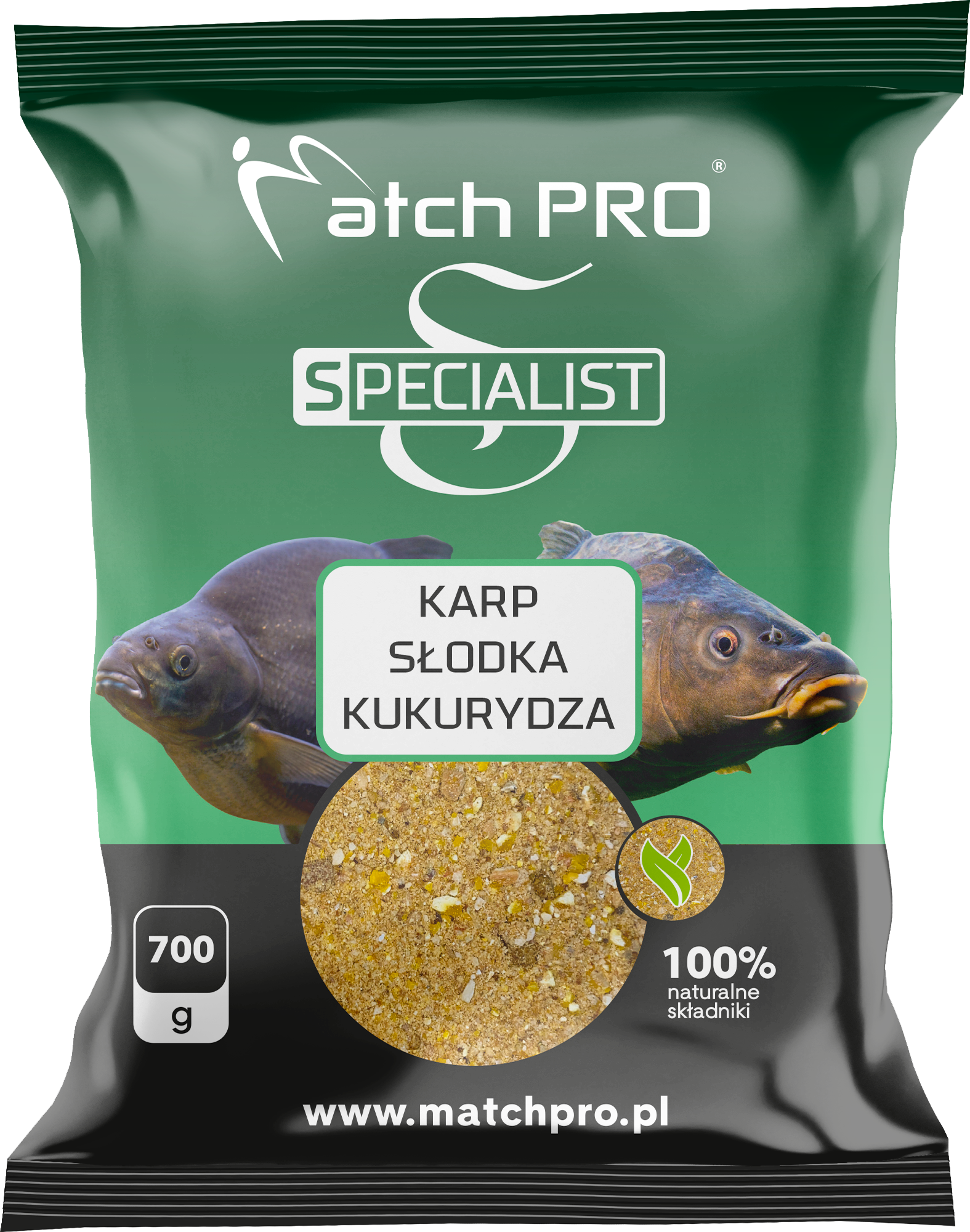 SPECIALIST KARP SŁODKA KUKURYDZA Zanęta MatchPro 700g