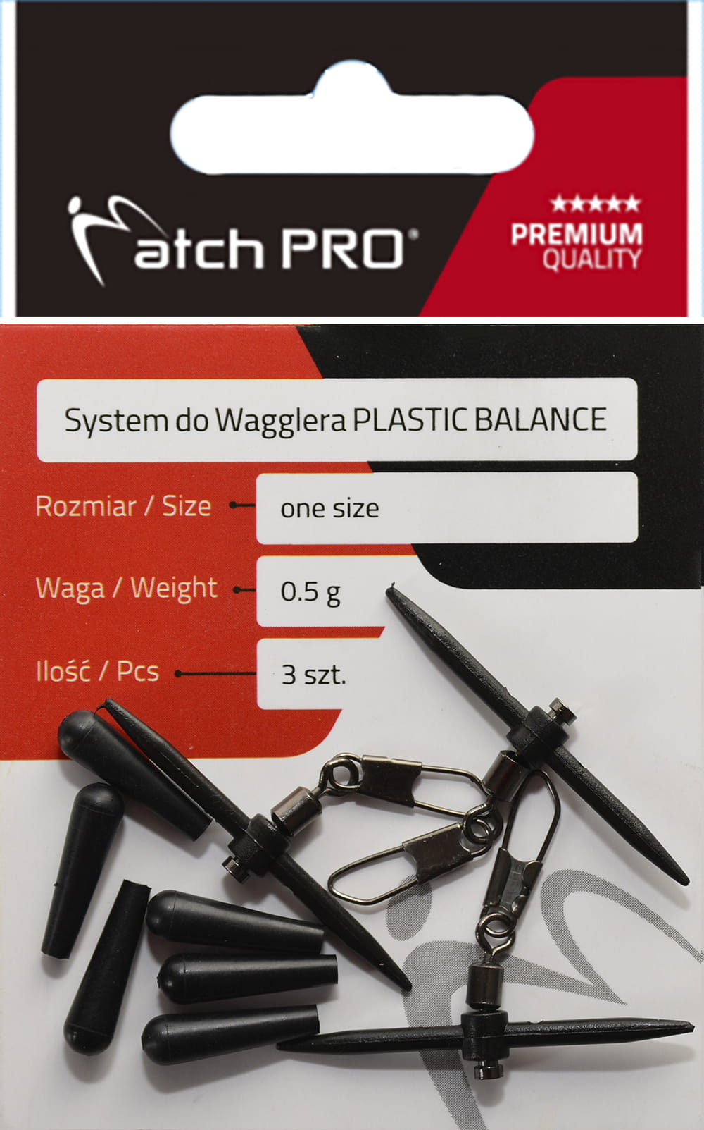 System do Wagglera PLASTIC BALANCE 3szt Matchpro