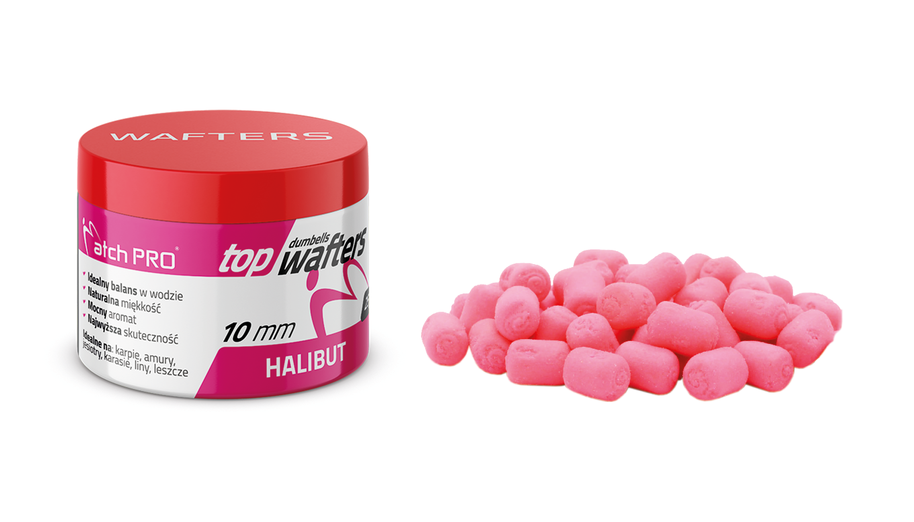 TOP DUMBELLS WAFTERS HALIBUT 10mm 25g MatchPro