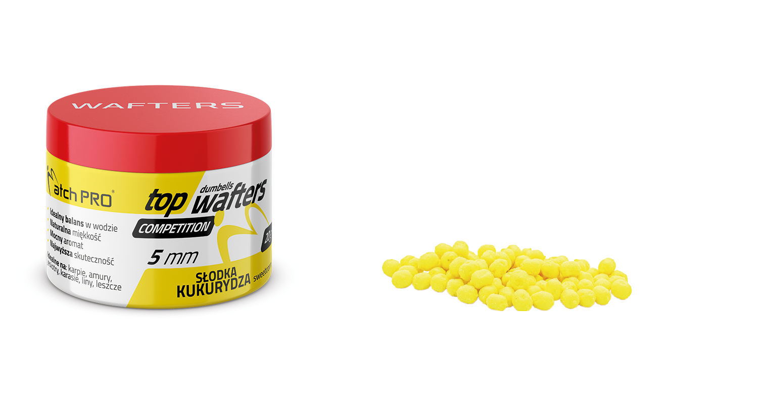 TOP DUMBELLS WAFTERS SWEETCORN 5mm 20g MatchhPro