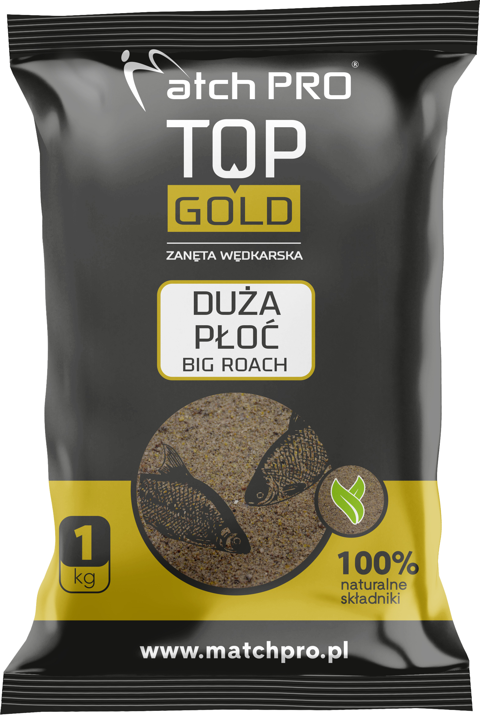 TOP GOLD DUŻA PŁOĆ Zanęta MatchPro 1kg