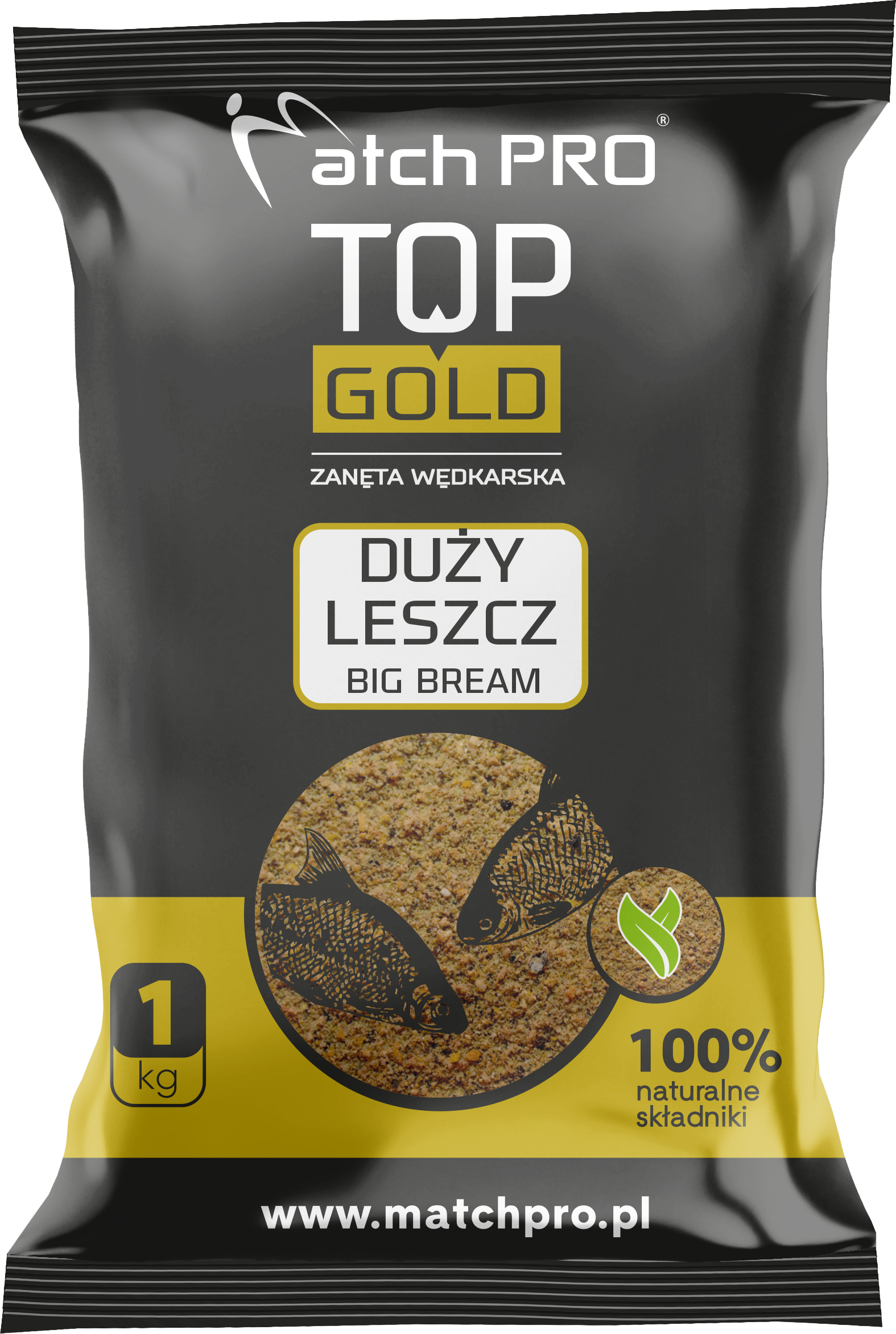 TOP GOLD DUŻY LESZCZ Zanęta MatchPro 1kg