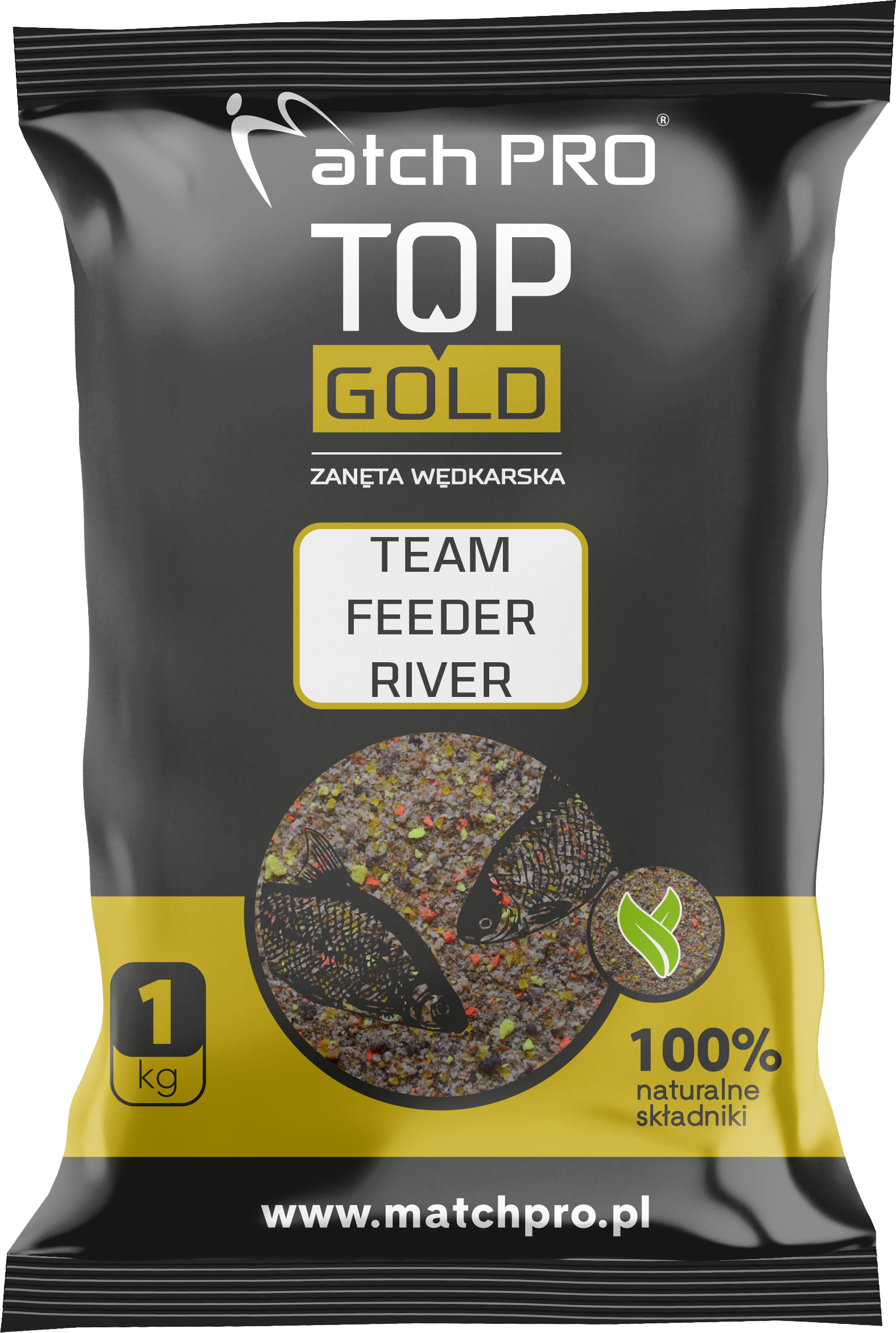 TOP GOLD TEAM FEEDER RIVER Zanęta MatchPro 1kg