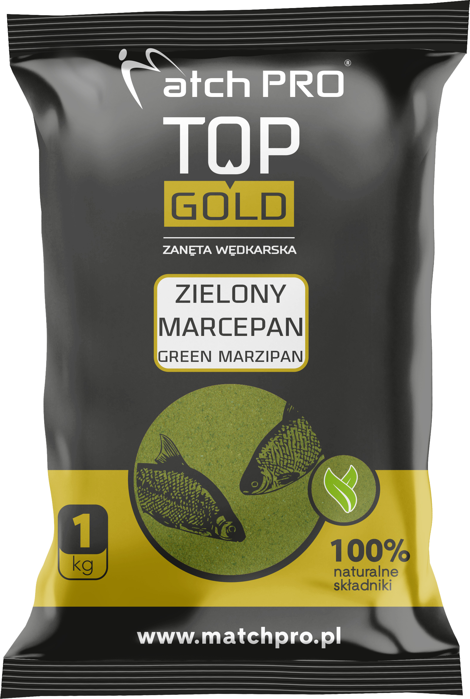 TOP GOLD ZIELONY MARCEPAN Zanęta MatchPro 1kg