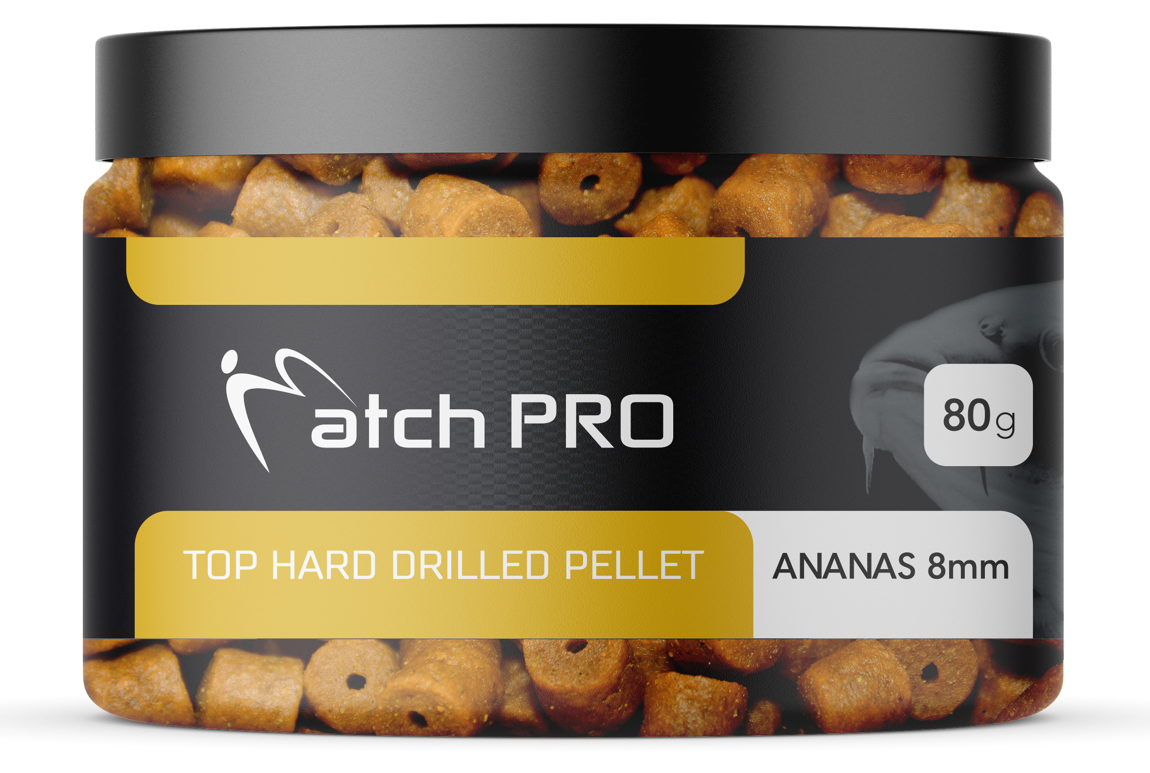 TOP HARD Ananas 12mm DRILLED Pellet MatchPro  80g