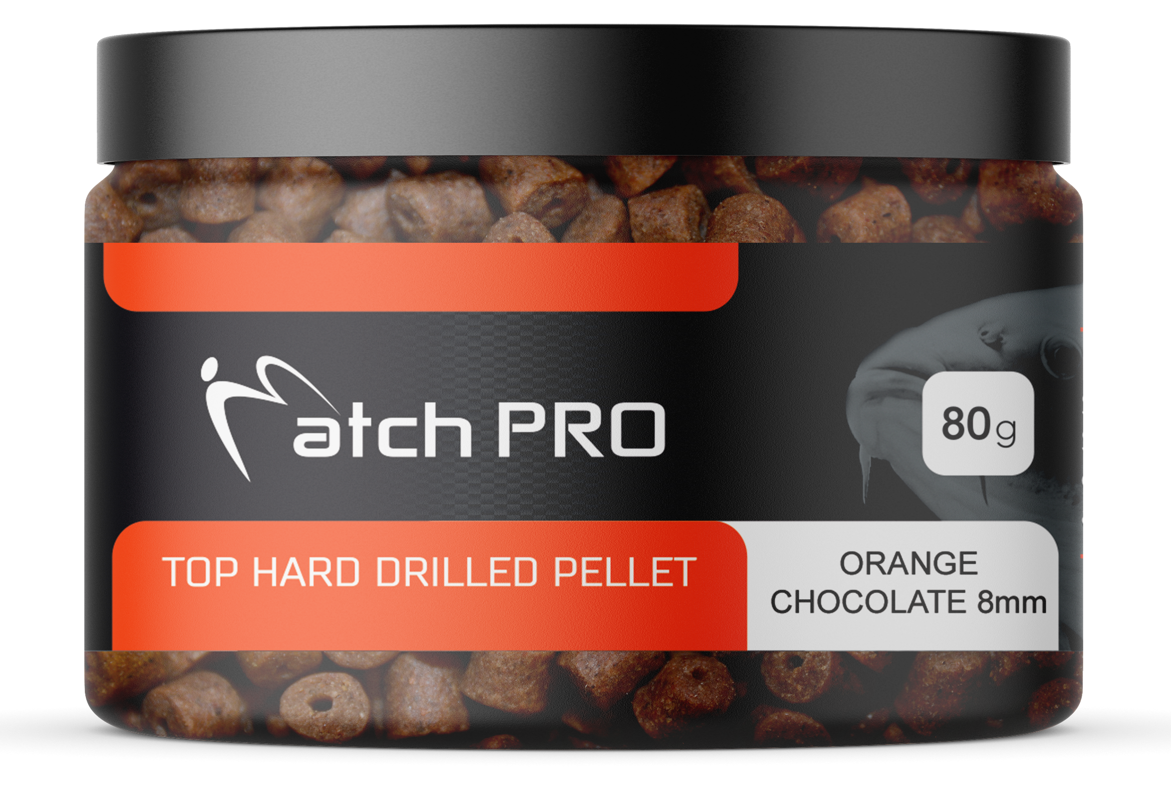 TOP HARD DRILLED ORANGE CHOCOLATE 8mm/80g MatchPro