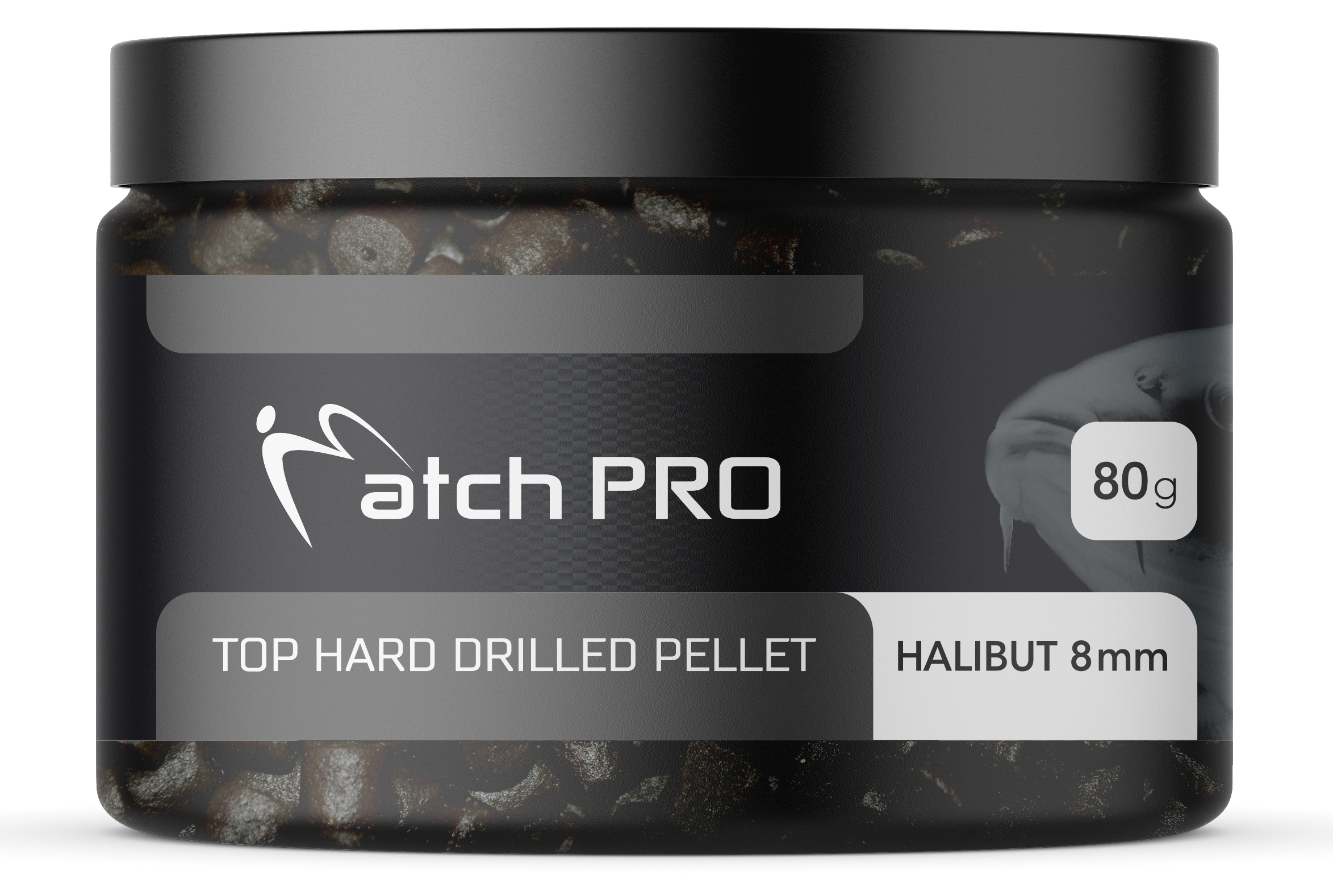 TOP HARD HALIBUT 8mm DRILLED Pellet MatchPro  80g