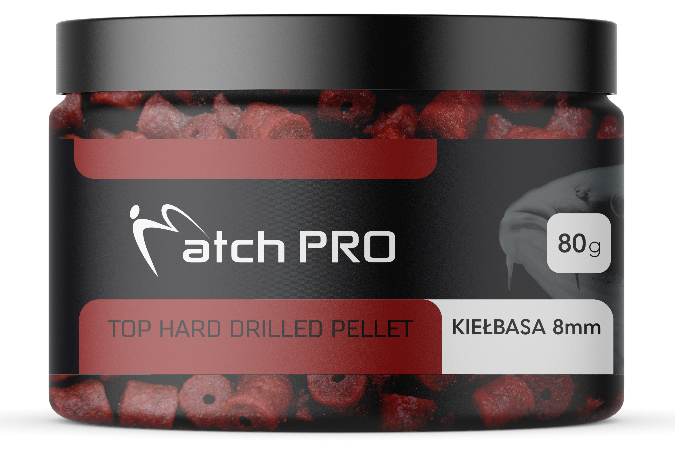 TOP HARD KIEŁBASA 12mm DRILLED Pellet MatchPro 80g