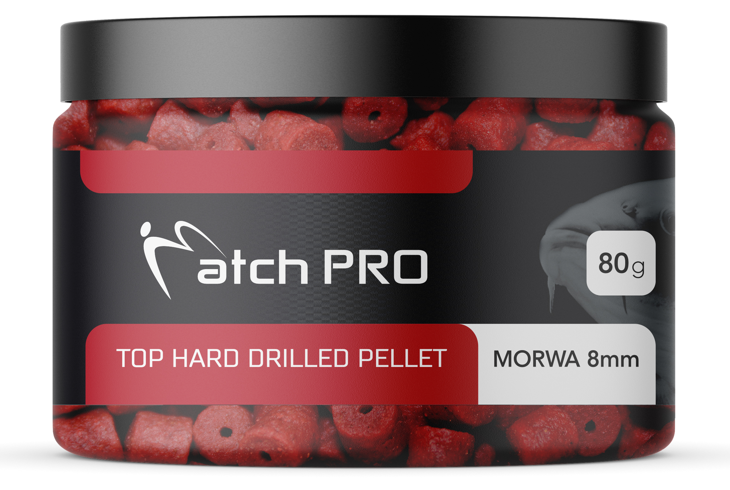 TOP HARD MORWA 12mm DRILLED Pellet MatchPro  80g