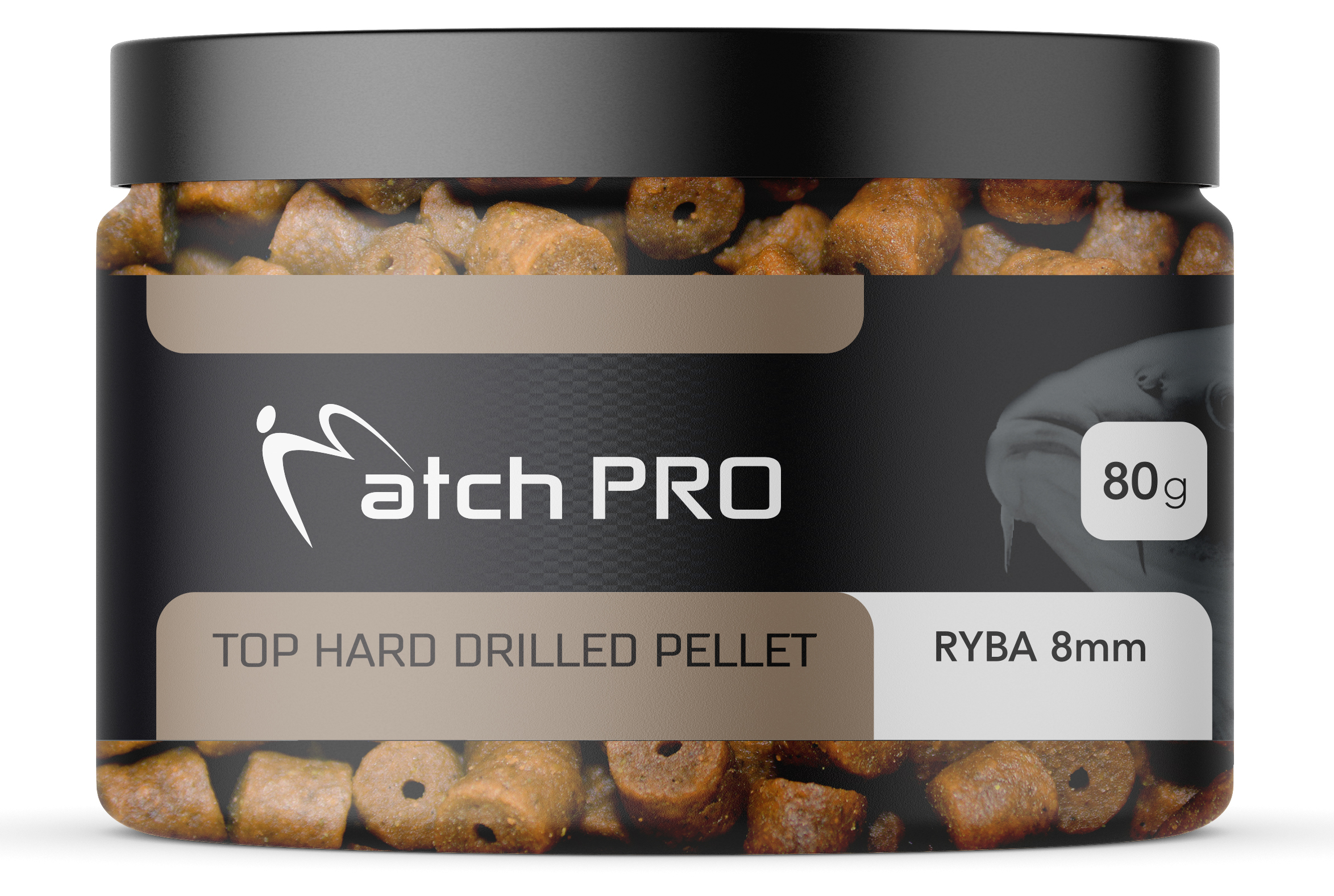 TOP HARD RYBA 12mm DRILLED Pellet MatchPro 80g