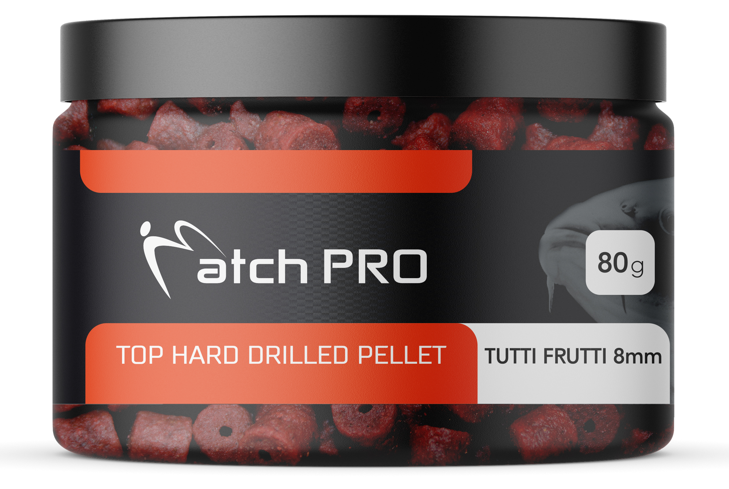 TOP HARD TUTTI FRUTTI 8mm DRILLED Pellet MatchPro  80g