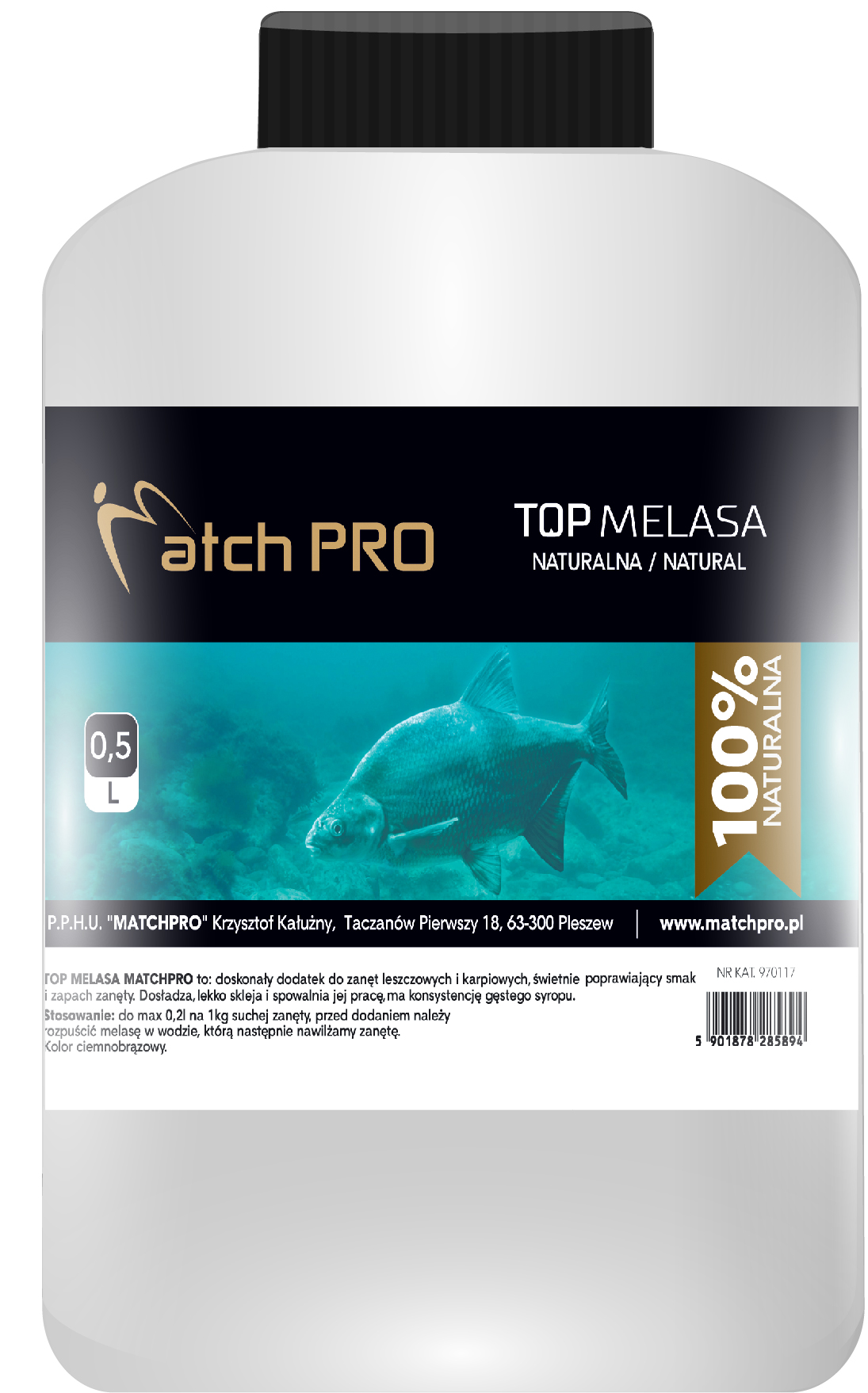 TOP Melasa Naturalna MatchPro 500ml