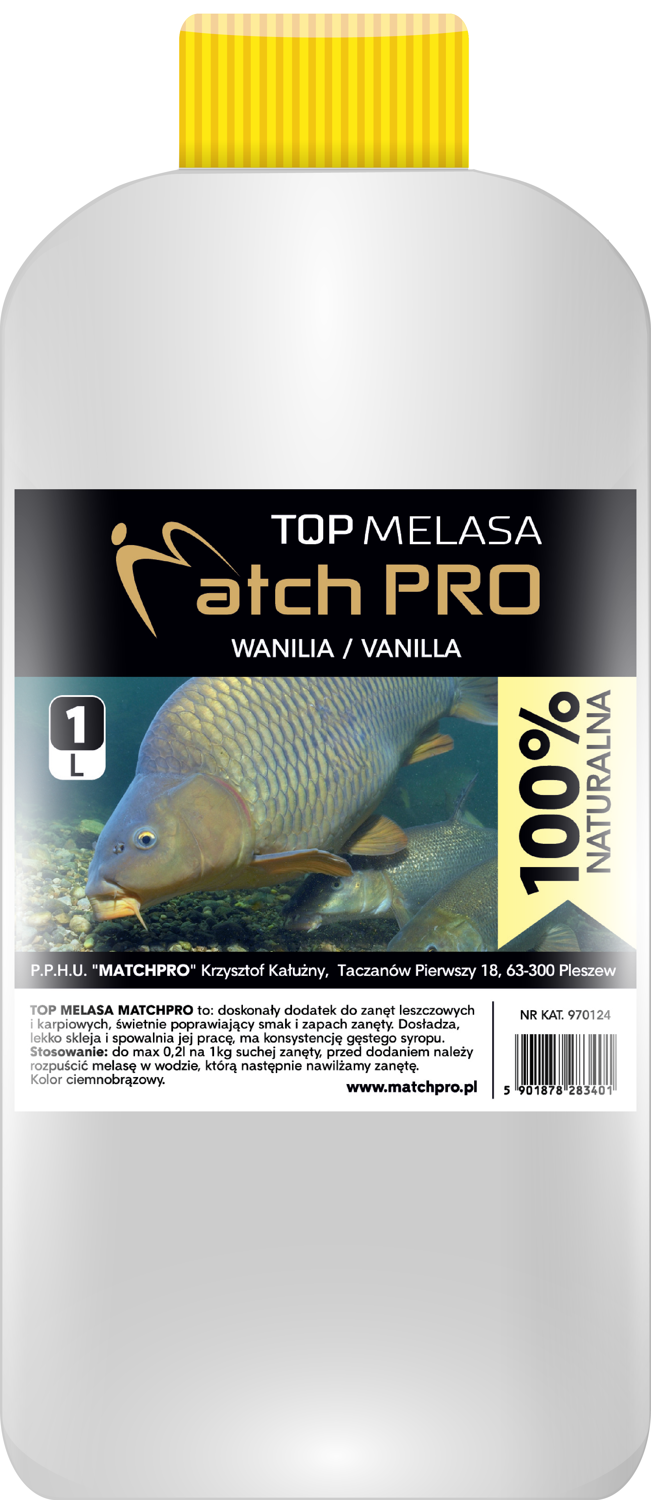 TOP Melasa Wanilia MatchPro 1000ml