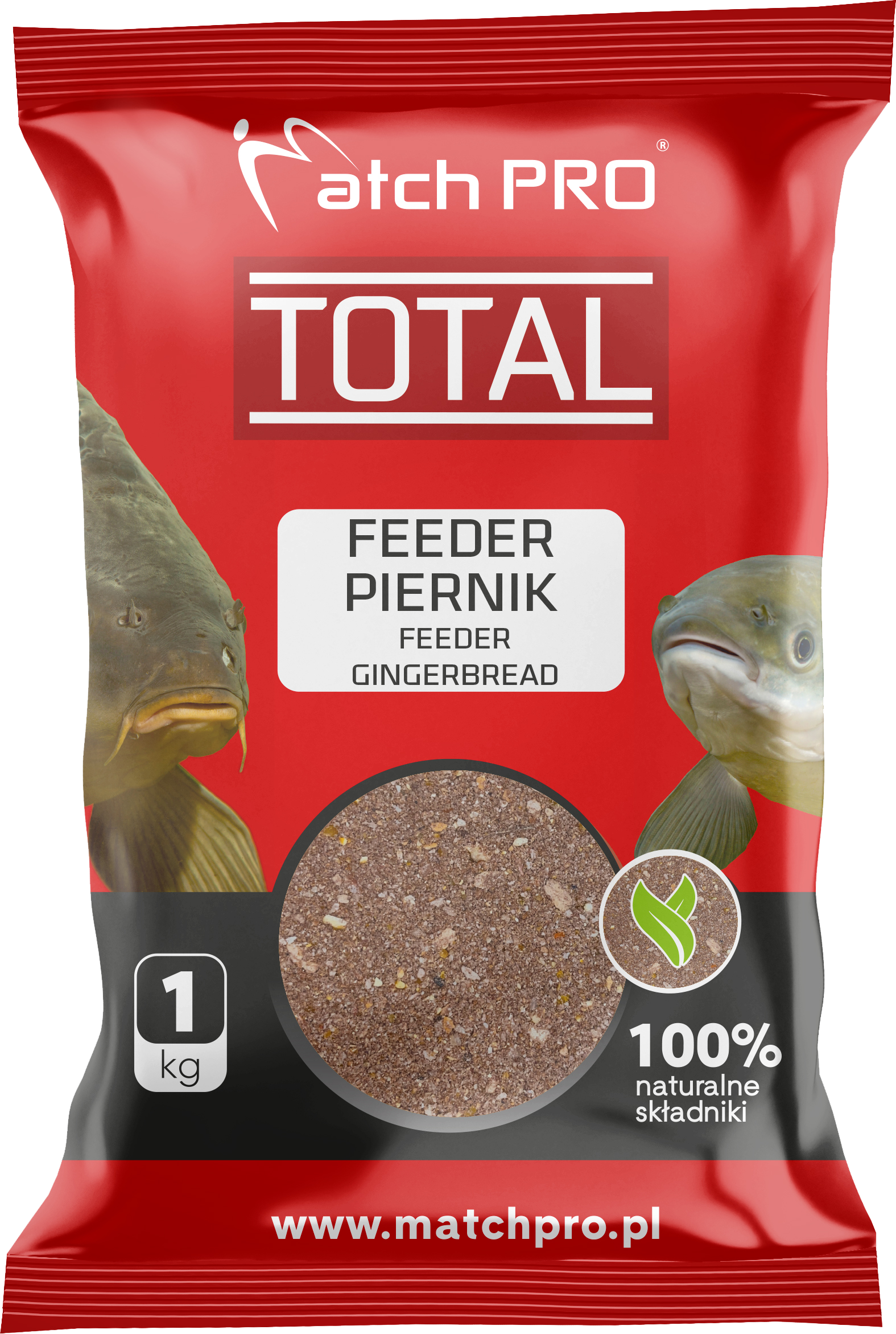 TOTAL FEEDER PIERNIK Zanęta MatchPro 1kg