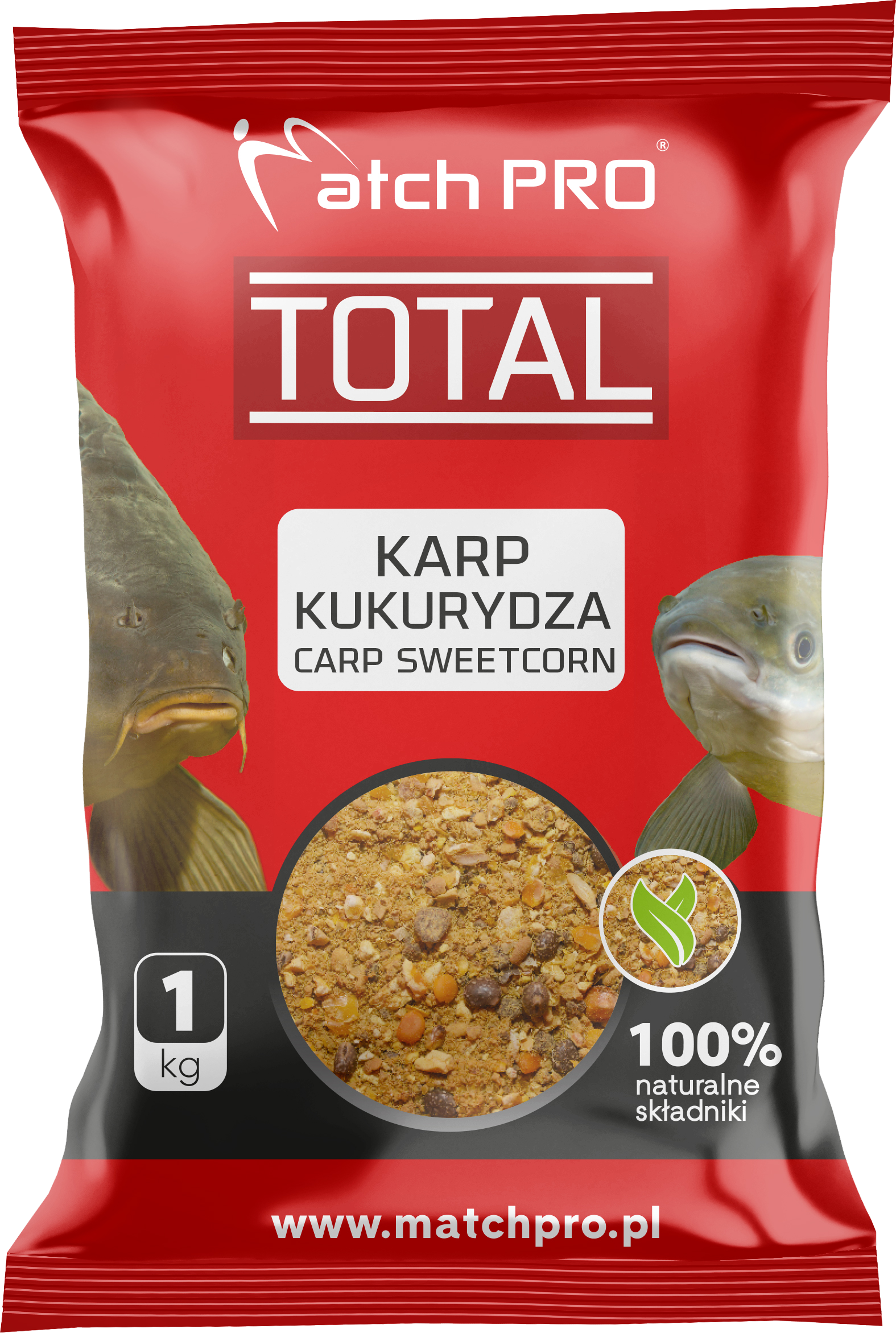 TOTAL KARP KUKURYDZA Zanęta MatchPro 1kg